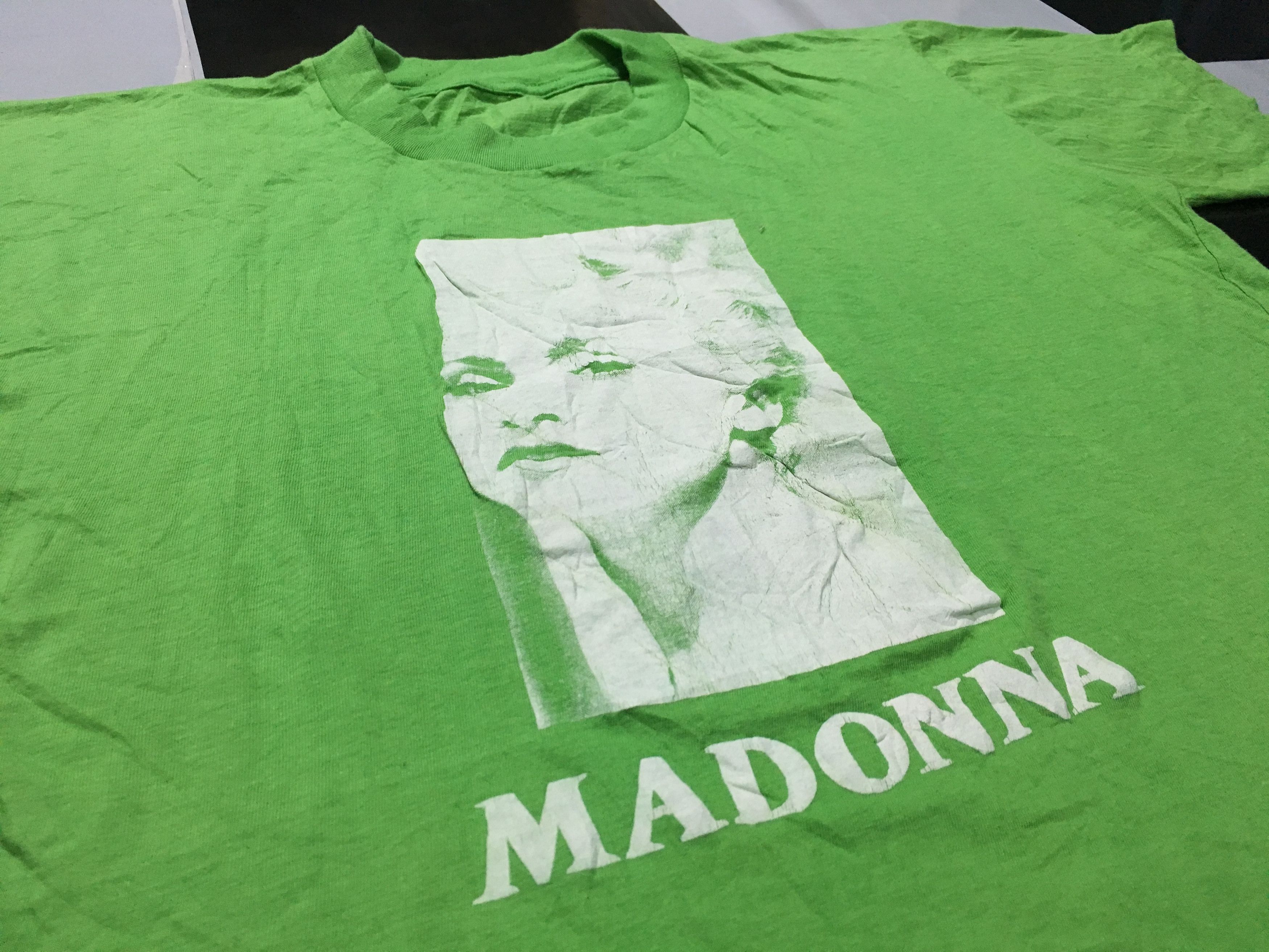 Band Tees × Vintage Vintage Madonna Shirt 80s Queen of Pop Single Stitch Size US M / EU 48-50 / 2 - 1 Thumbnail