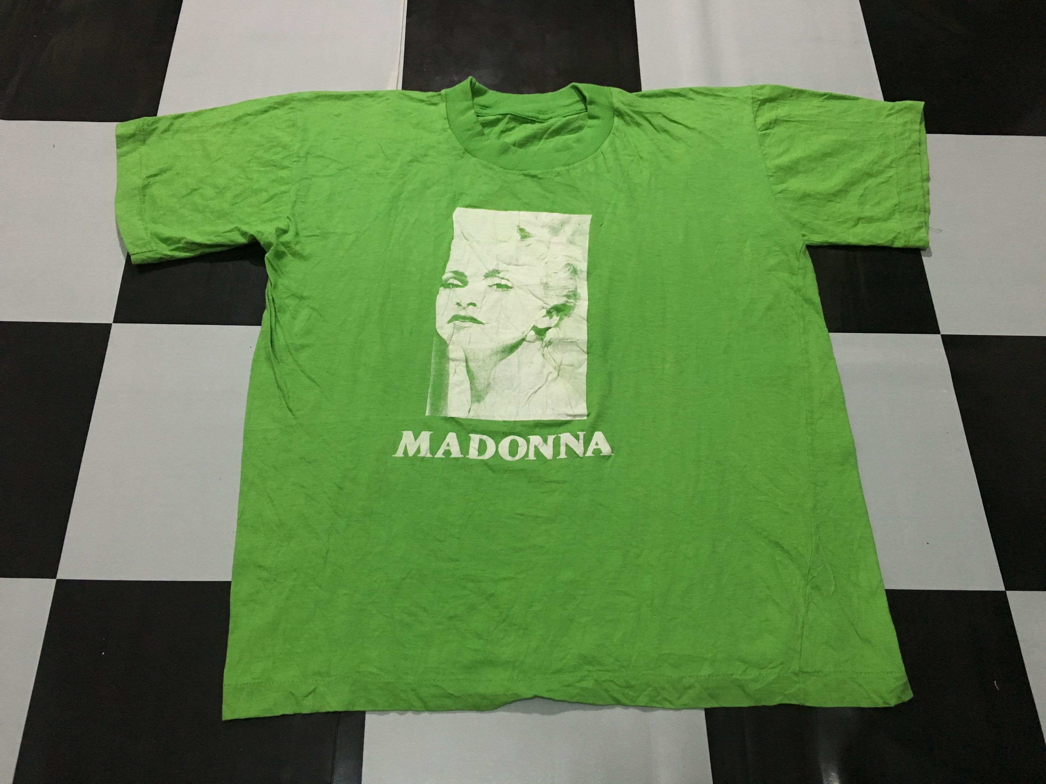 Band Tees × Vintage Vintage Madonna Shirt 80s Queen of Pop Single Stitch Size US M / EU 48-50 / 2 - 2 Thumbnail