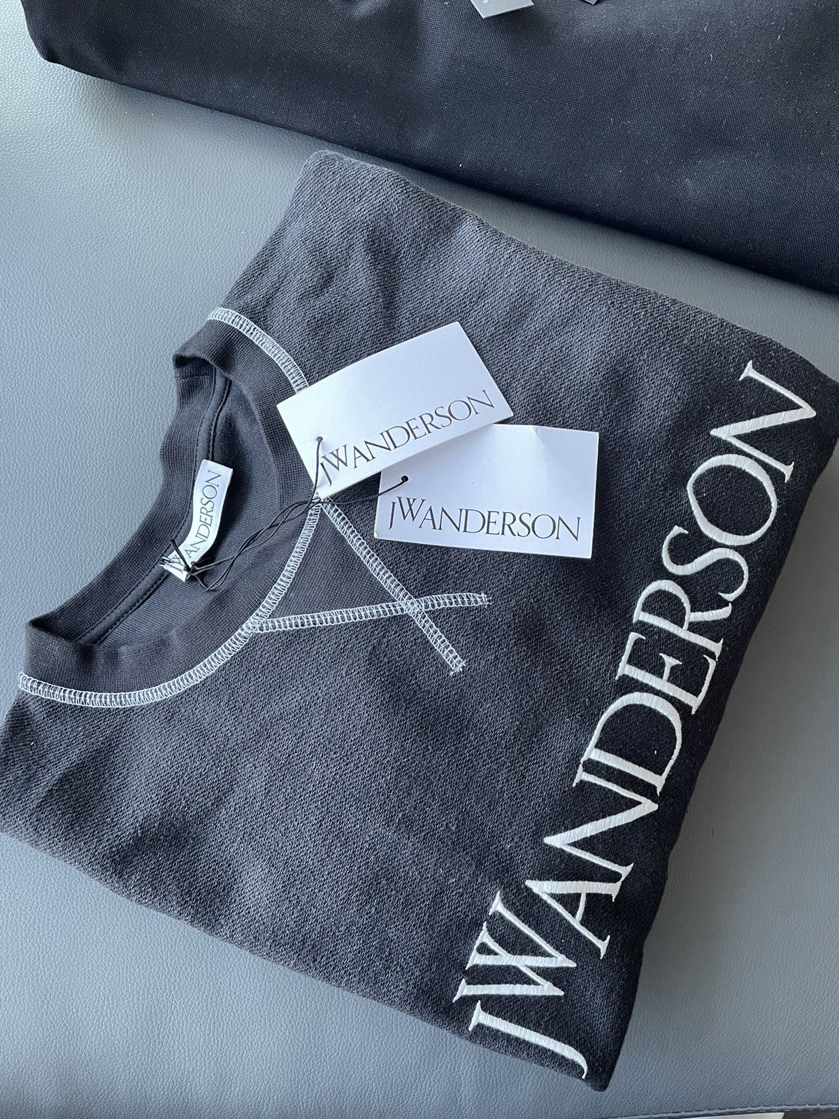 JW Anderson Brand New Limited Edition JW Logo Crewneck Sweatshirt Size US L / EU 52-54 / 3 - 3 Thumbnail