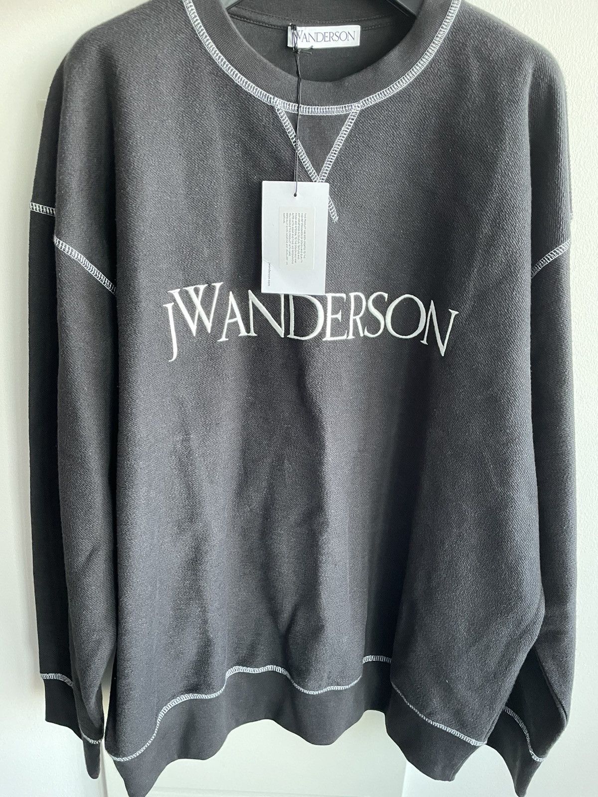 JW Anderson Brand New Limited Edition JW Logo Crewneck Sweatshirt Size US L / EU 52-54 / 3 - 14 Thumbnail