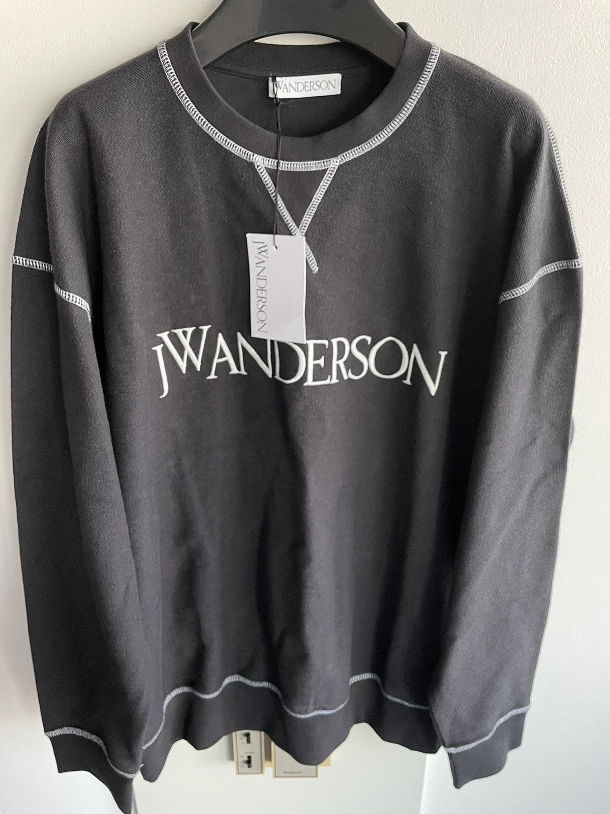 JW Anderson Brand New Limited Edition JW Logo Crewneck Sweatshirt Size US L / EU 52-54 / 3 - 16 Thumbnail
