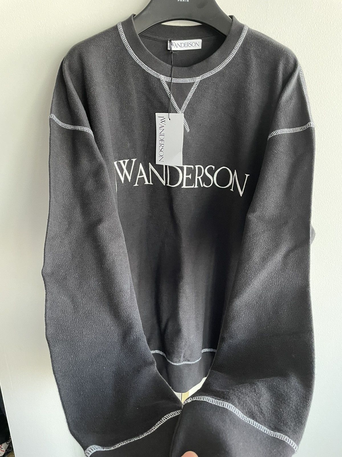 JW Anderson Brand New Limited Edition JW Logo Crewneck Sweatshirt Size US XL / EU 56 / 4 - 15 Thumbnail