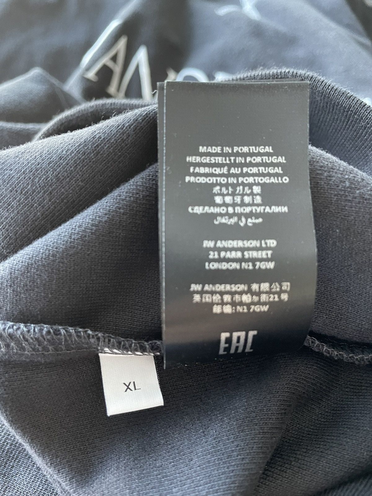JW Anderson Brand New Limited Edition JW Logo Crewneck Sweatshirt Size US XL / EU 56 / 4 - 6 Thumbnail