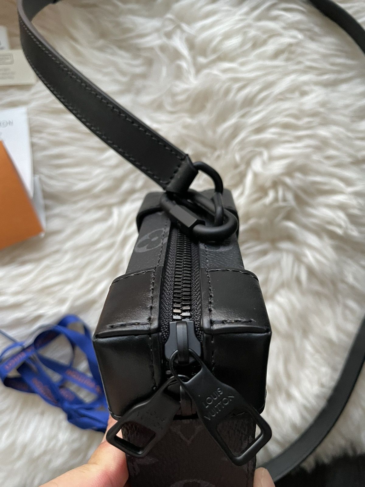 Louis Vuitton Super Rare Virgil Abloh Runway Monogram Leather Trunk Box Size ONE SIZE - 22 Thumbnail