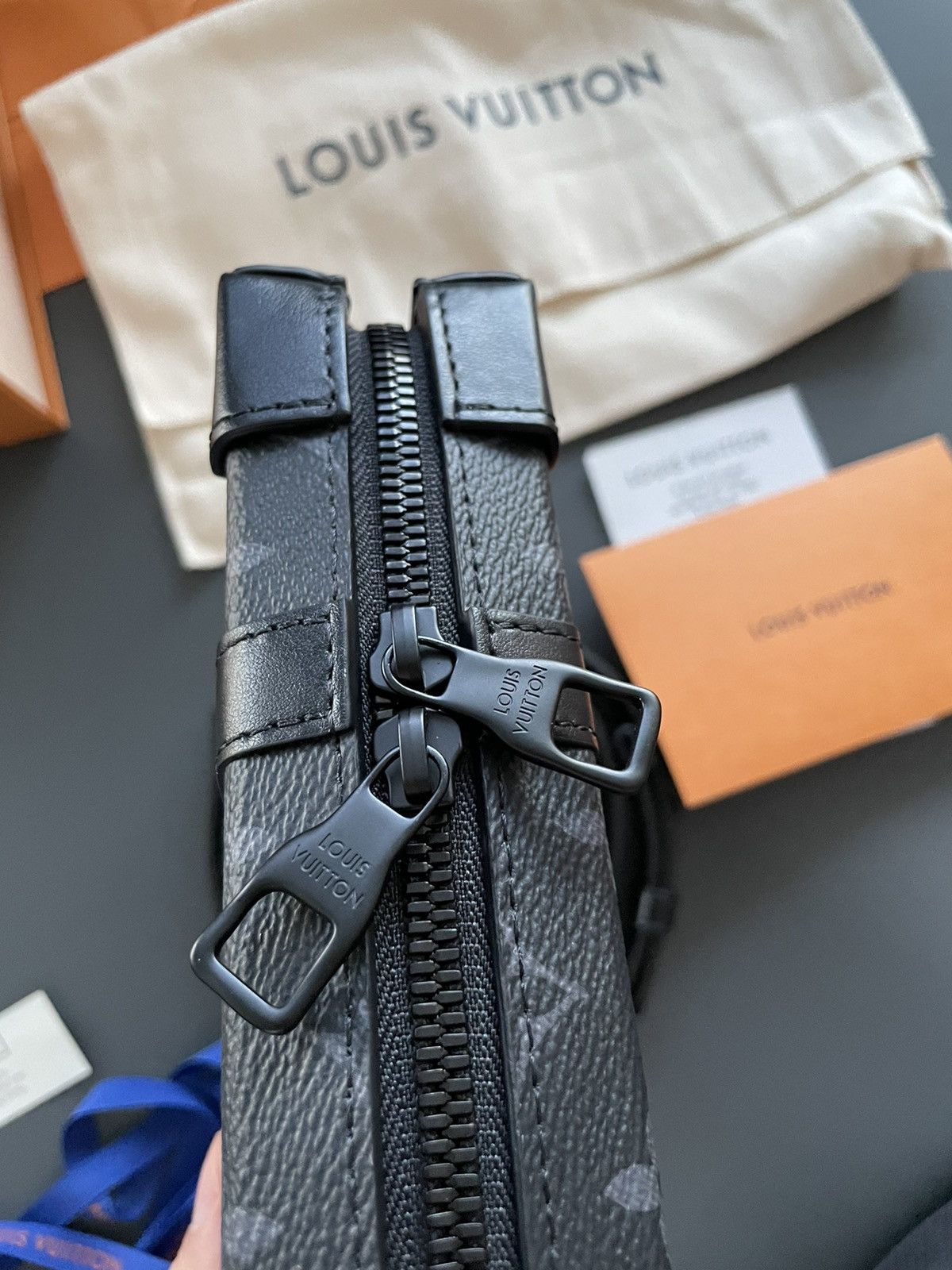 Louis Vuitton Super Rare Virgil Abloh Runway Monogram Leather Trunk Box Size ONE SIZE - 11 Thumbnail