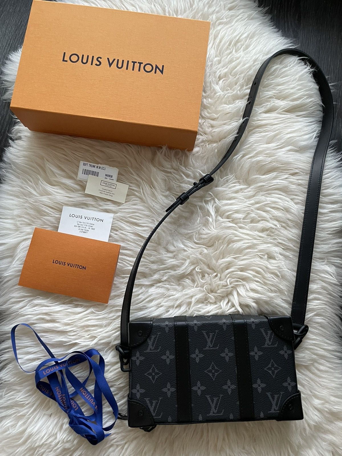 Louis Vuitton Super Rare Virgil Abloh Runway Monogram Leather Trunk Box Size ONE SIZE - 21 Thumbnail