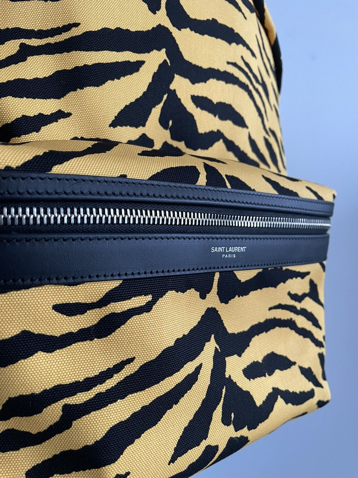 Hedi Slimane × Saint Laurent Paris × Yves Saint Laurent Runway Saint Laurent City Backpack Brand New Size ONE SIZE - 6 Thumbnail