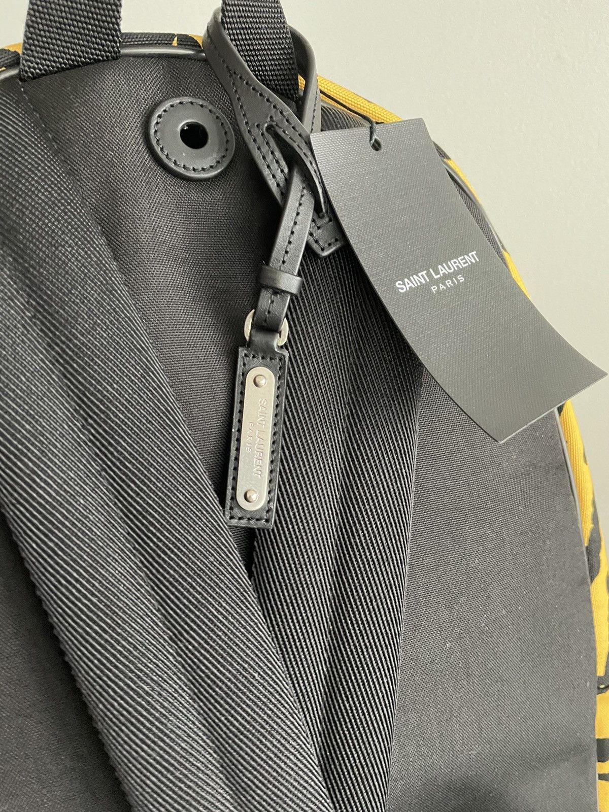 Hedi Slimane × Saint Laurent Paris × Yves Saint Laurent Runway Saint Laurent City Backpack Brand New Size ONE SIZE - 19 Thumbnail