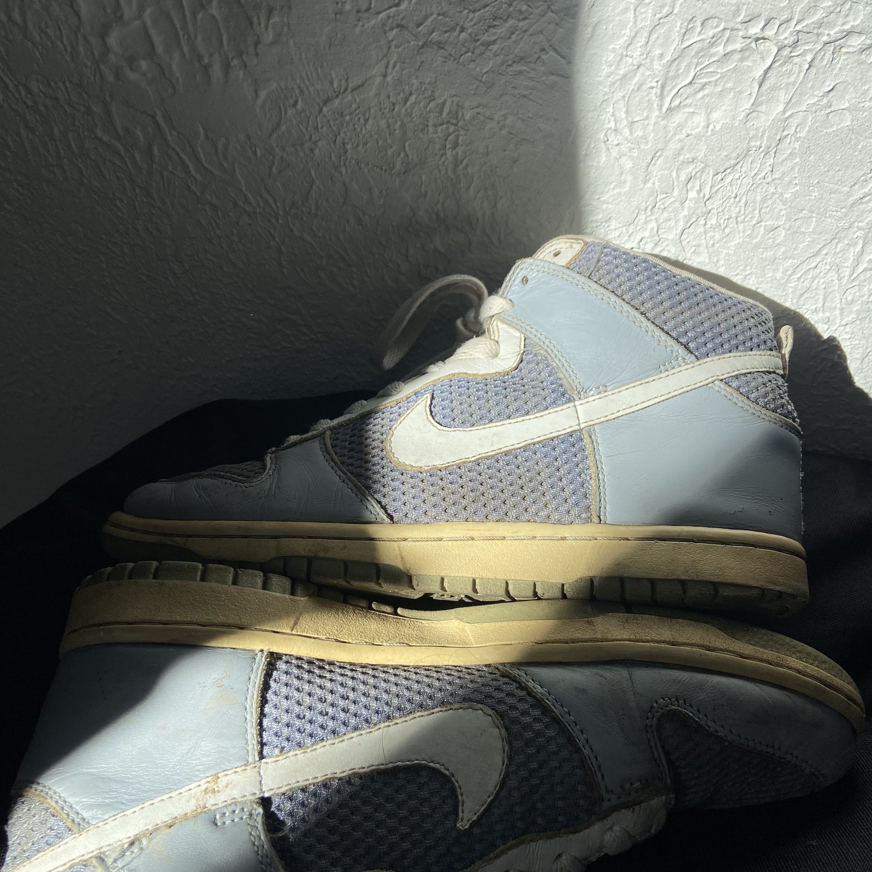 Nike REFLECTIVE VINTAGE DISTRESSED RARE HIGH DUNK COOL GREY Size US 8 / EU 41 - 5 Thumbnail