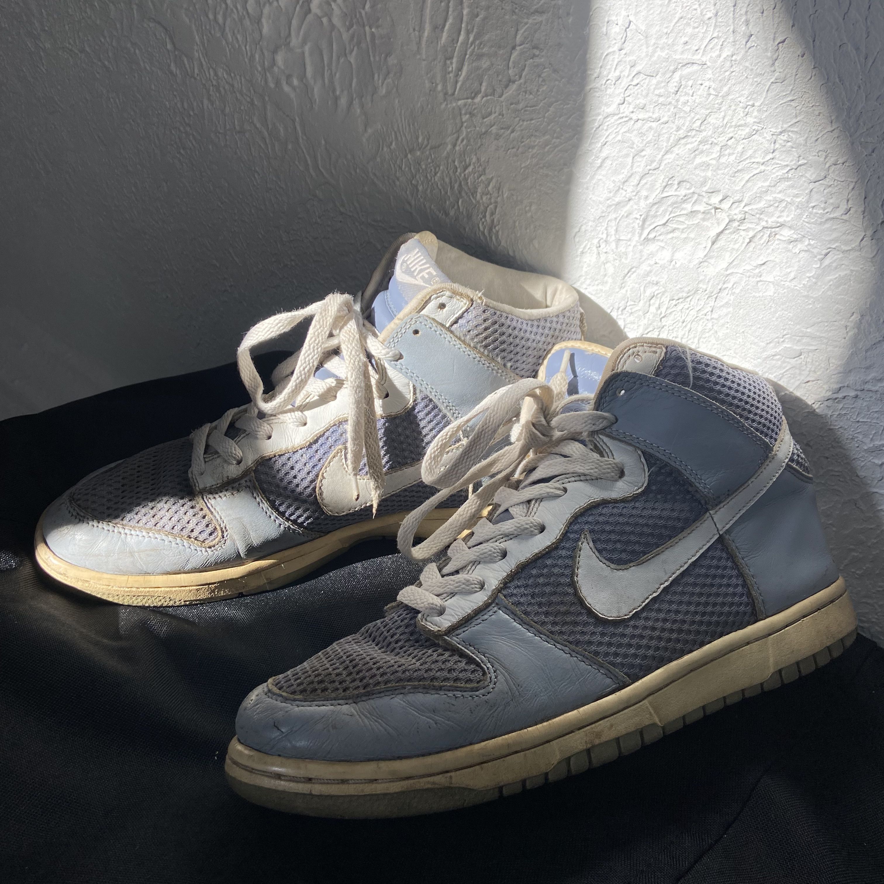 Nike REFLECTIVE VINTAGE DISTRESSED RARE HIGH DUNK COOL GREY Size US 8 / EU 41 - 7 Thumbnail