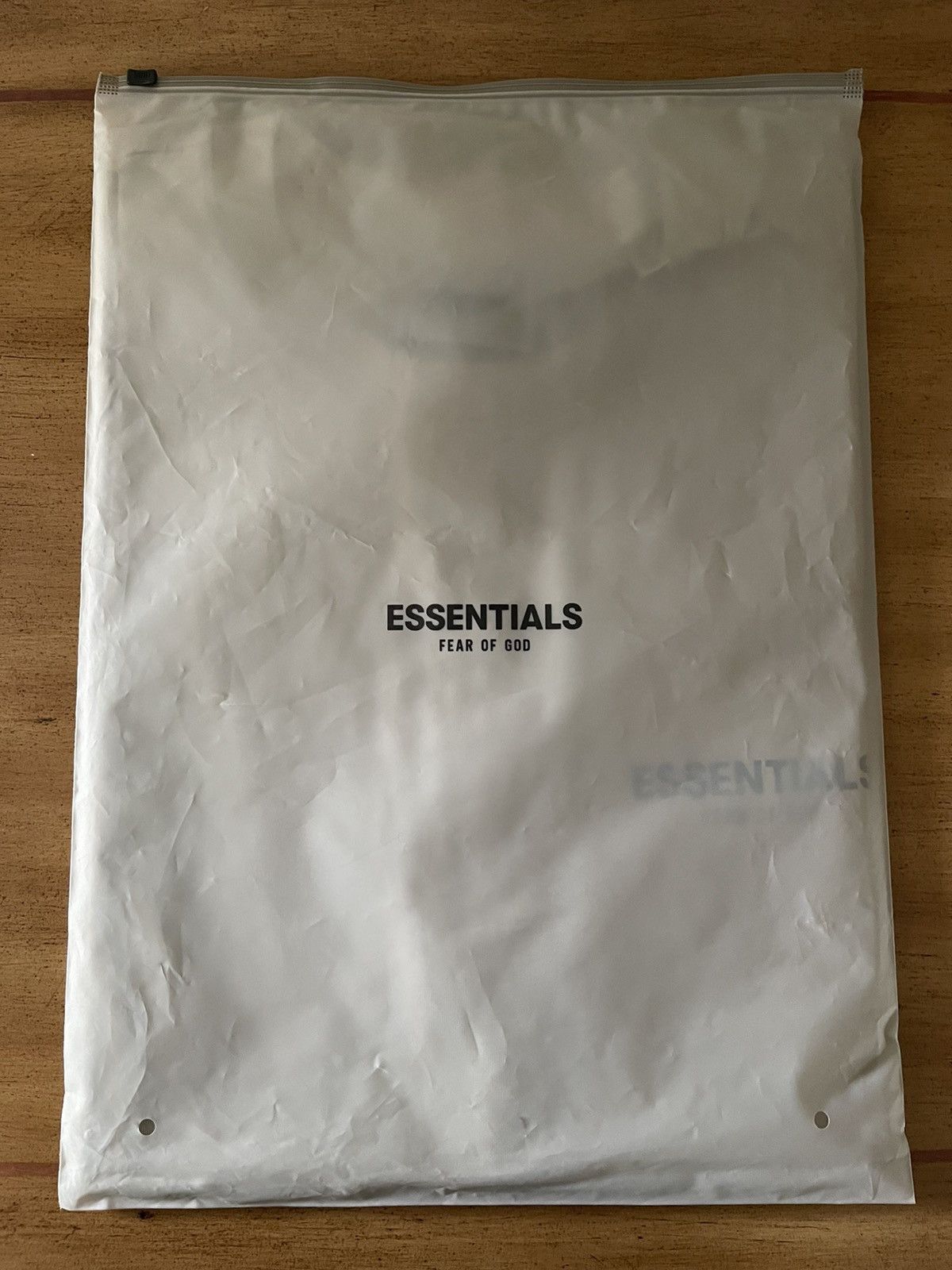FOG × Fear of God × Pacsun FOG - Essentials Fear Of God Tan Logo-Print Jersey T-Shirt Size US XL / EU 56 / 4 - 4 Thumbnail