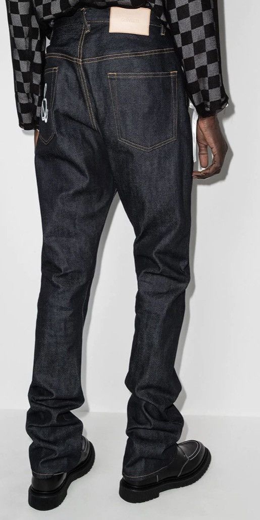Sulvam Sulvan selvedge long leg flare denim Size US 32 / EU 48 - 2 Thumbnail