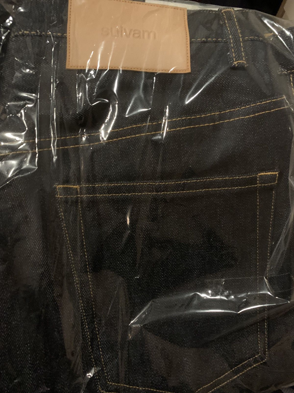 Sulvam Sulvan selvedge long leg flare denim Size US 32 / EU 48 - 3 Thumbnail