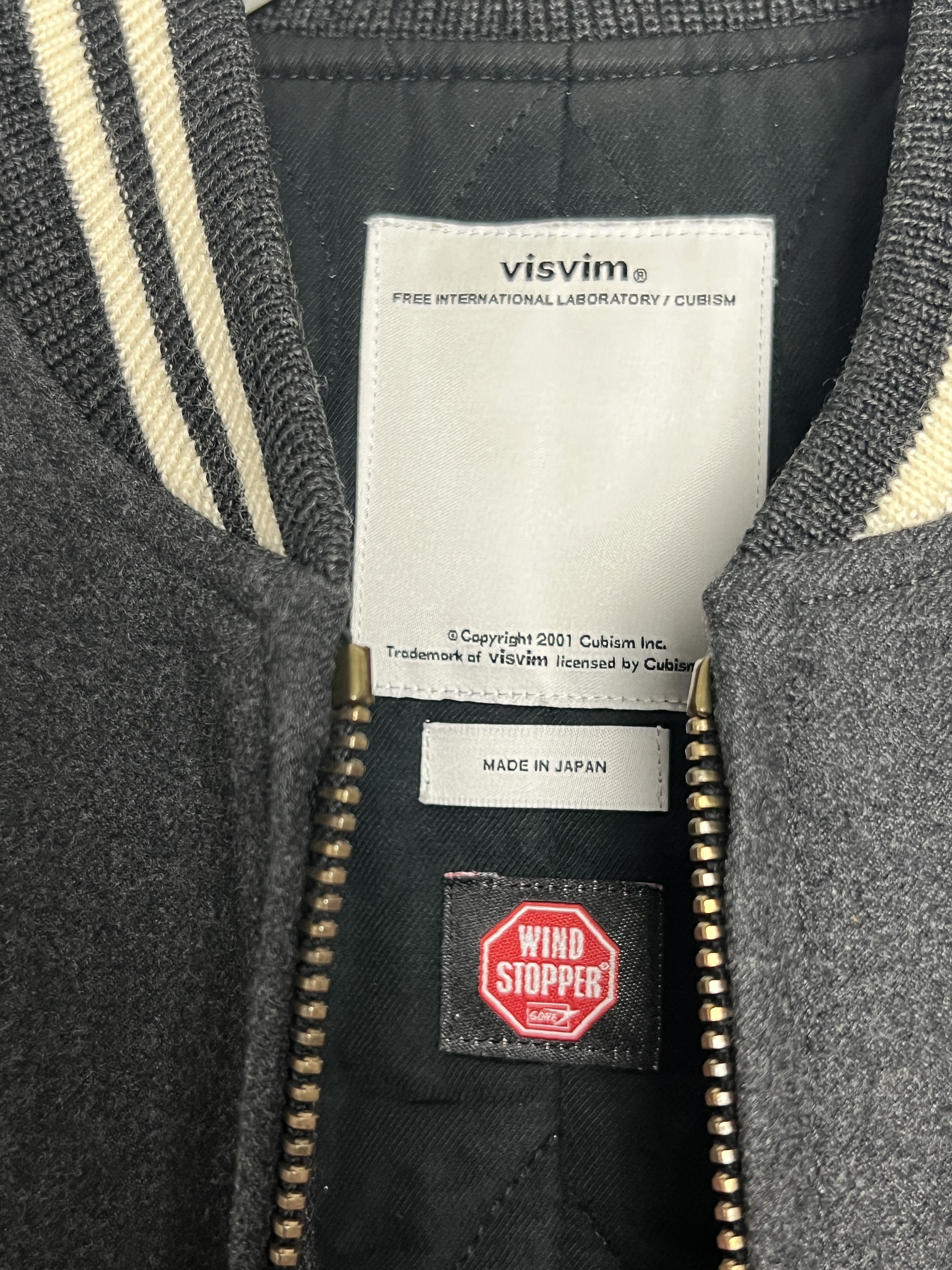 Visvim GORE-TEX Insulated Leather Varsity Jacket Size US M / EU 48-50 / 2 - 7 Thumbnail
