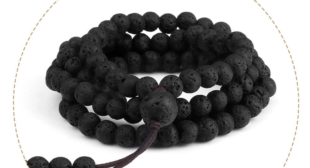 Other Lava Stone Beaded Necklace Size ONE SIZE - 2 Thumbnail