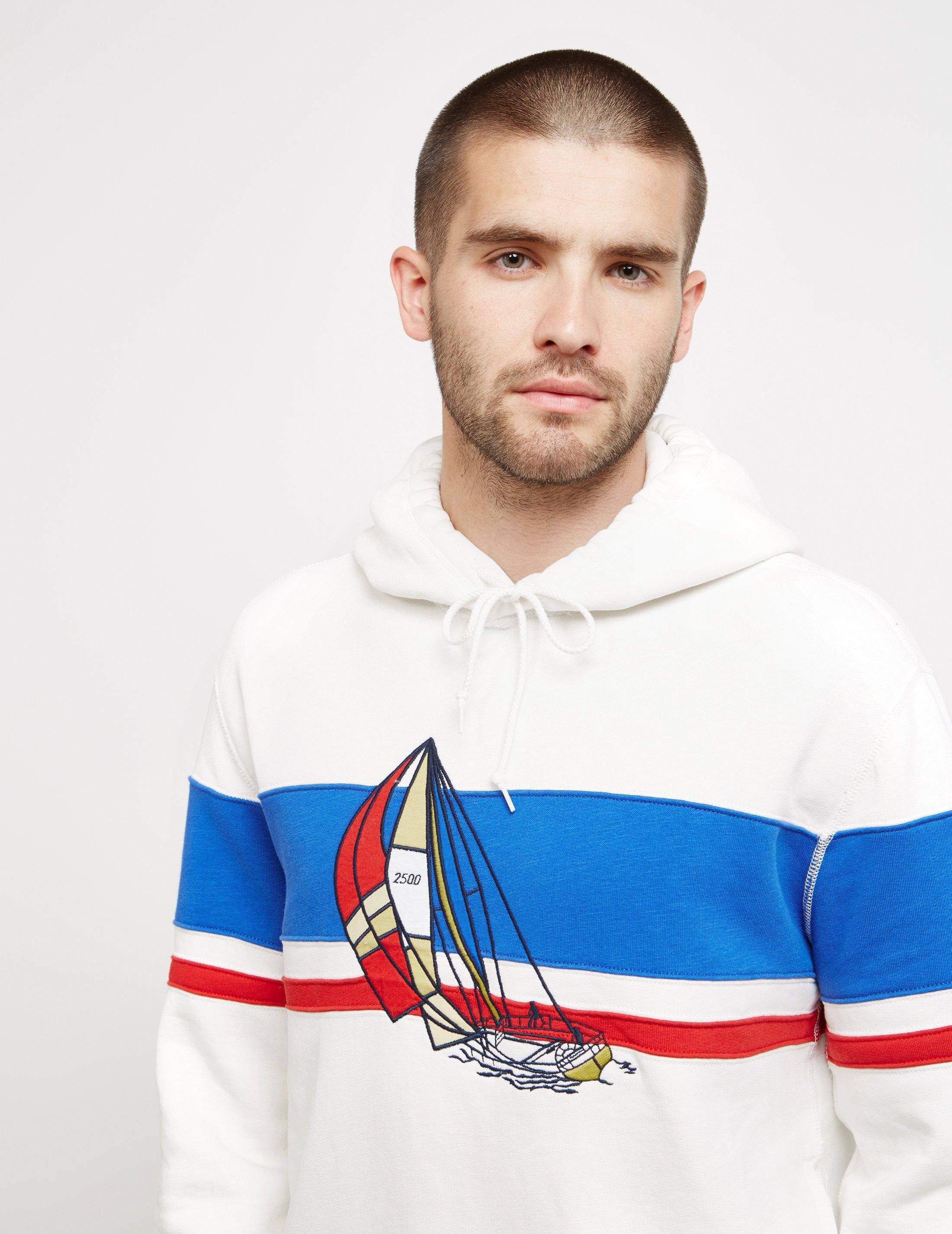 image of Polo Ralph Laurent Sail Boat Cp93 Hoodie Sweatshirt 2Xl, Men's