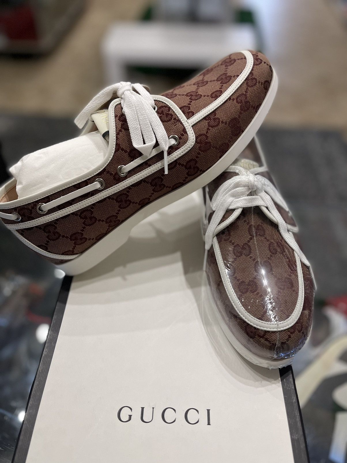 Gucci Runaway Monogram Loafer