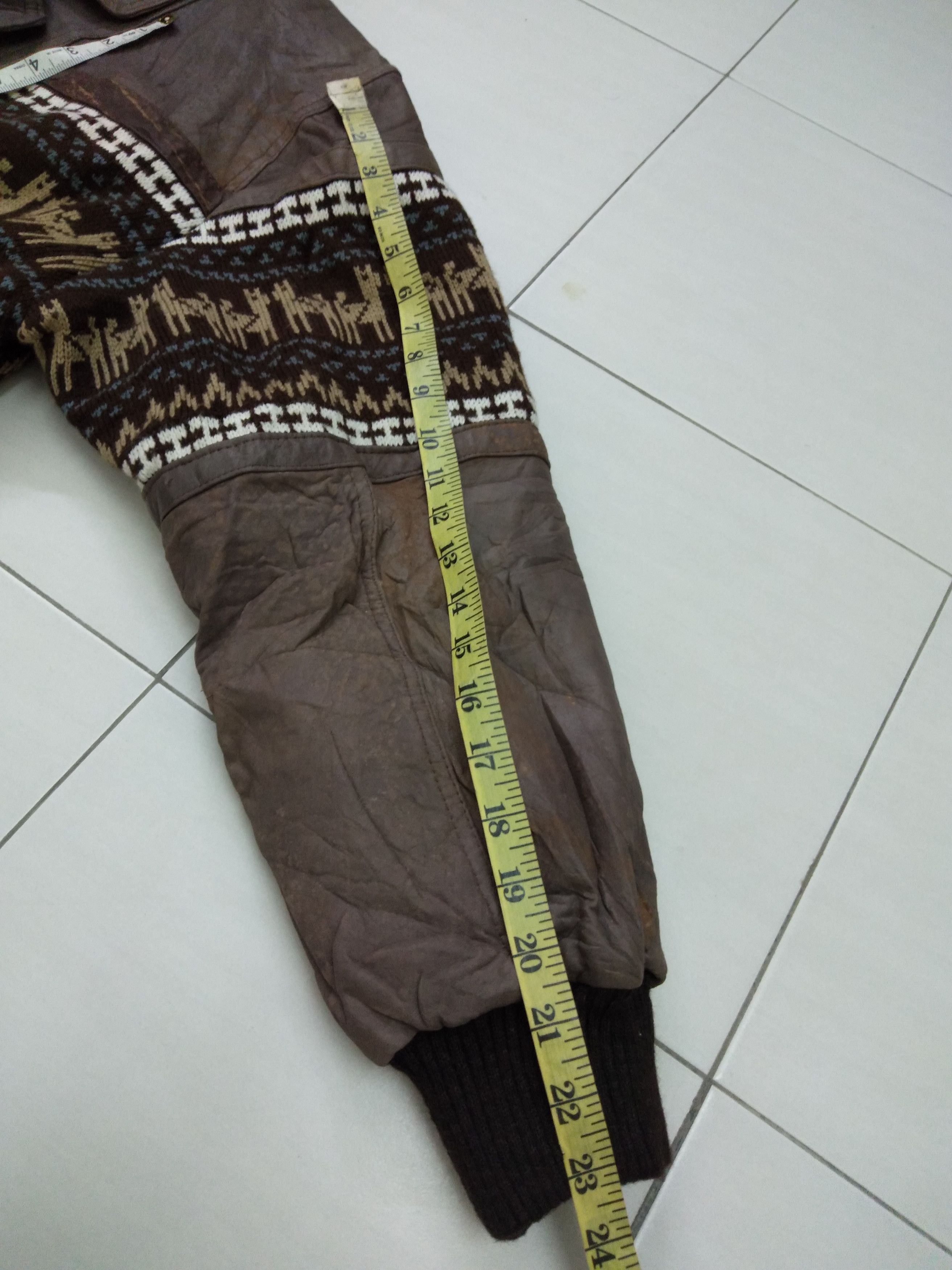 Leather 💥Rare 💥Combination Leather and mix wool Size US M / EU 48-50 / 2 - 11 Thumbnail