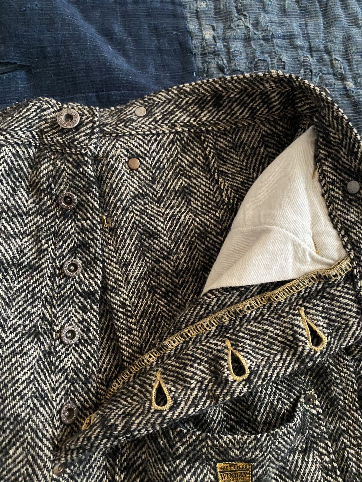 Kapital × Kapital Kountry kapital herringbone lumber pants Size US 31 - 3 Thumbnail
