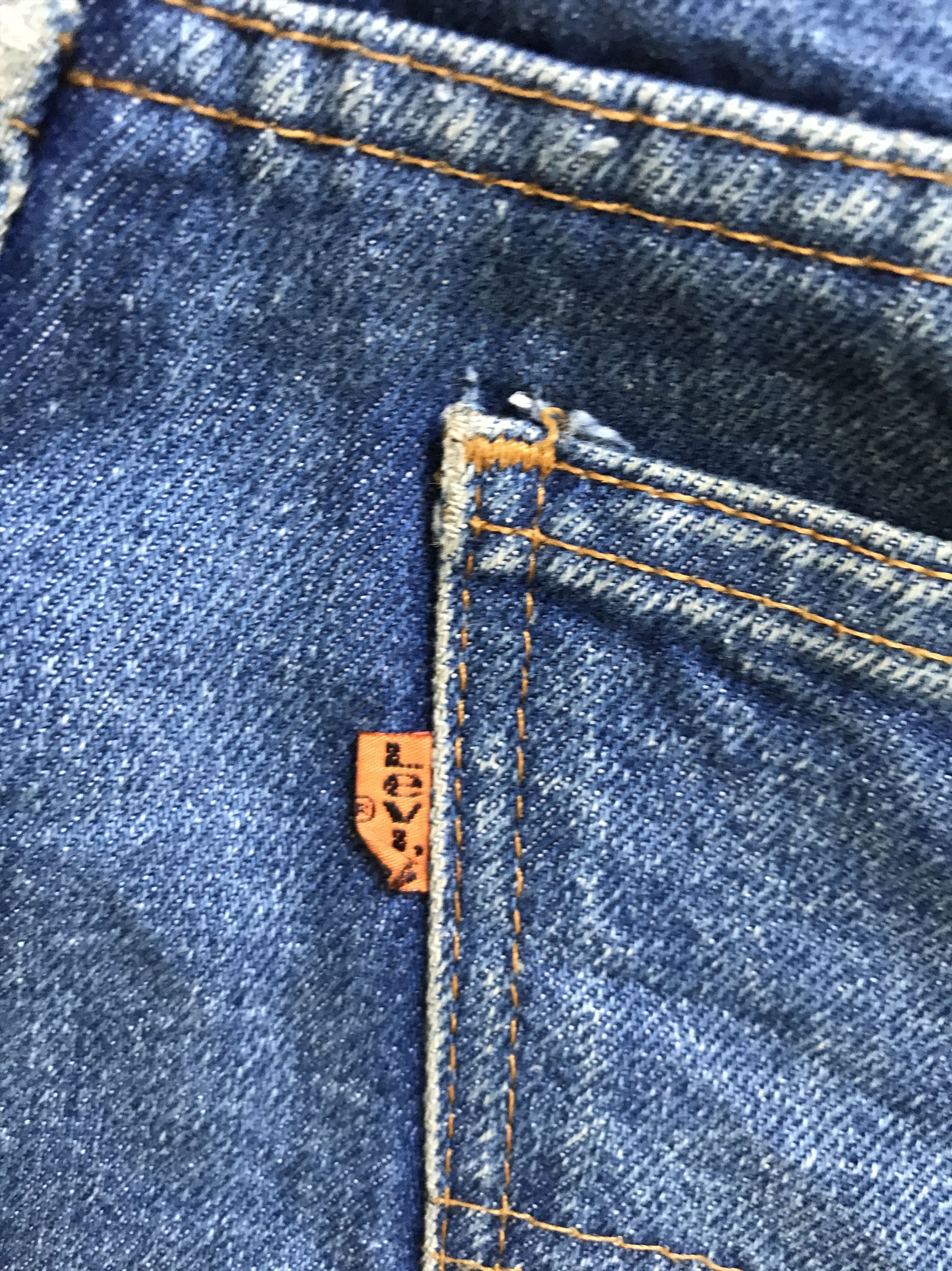 Levi's VLEV73-Vintage 80s Levis 517 Blue Jeans Size US 34 / EU 50 - 11 Thumbnail