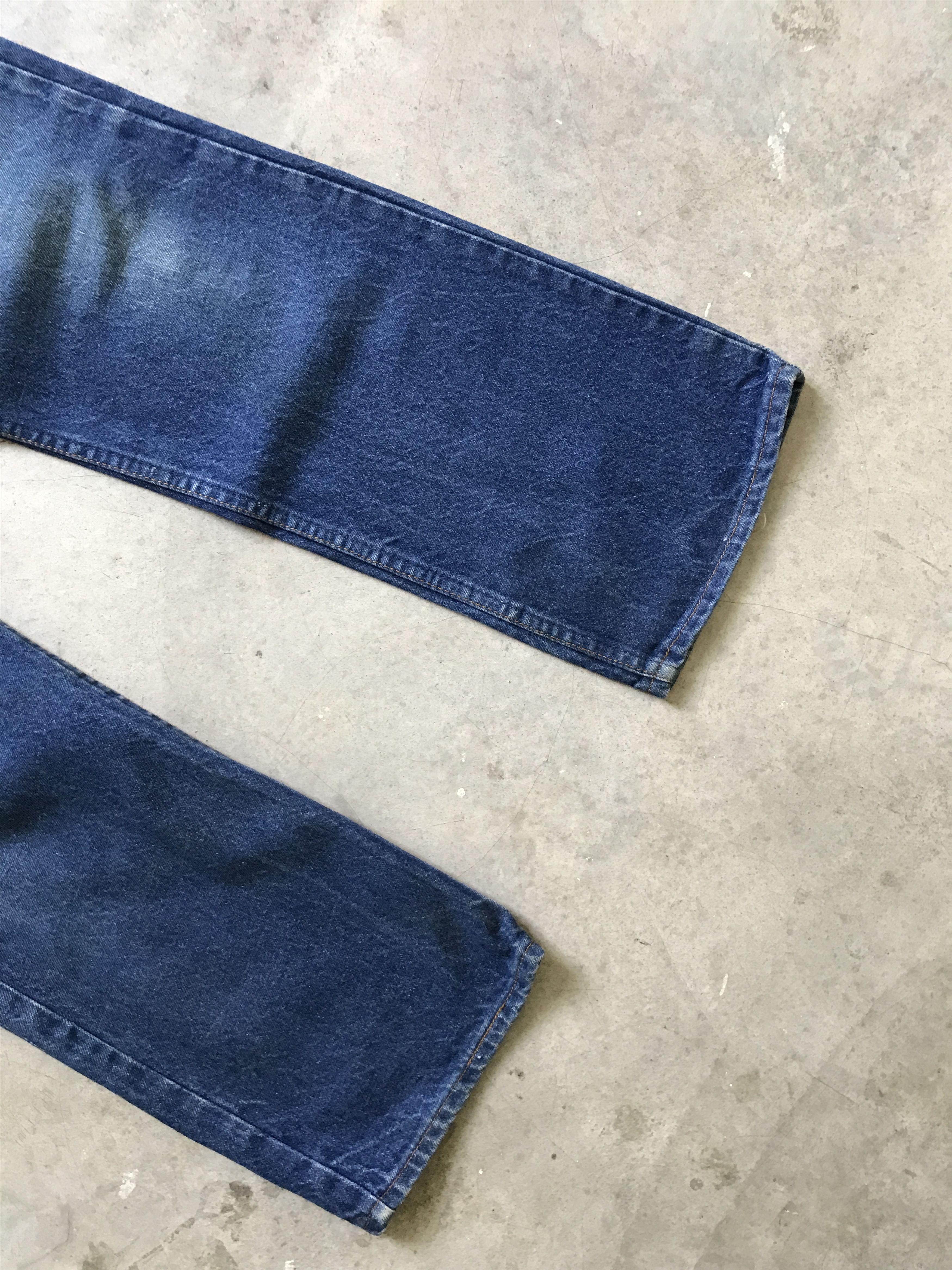 Levi's VLEV73-Vintage 80s Levis 517 Blue Jeans Size US 34 / EU 50 - 4 Thumbnail