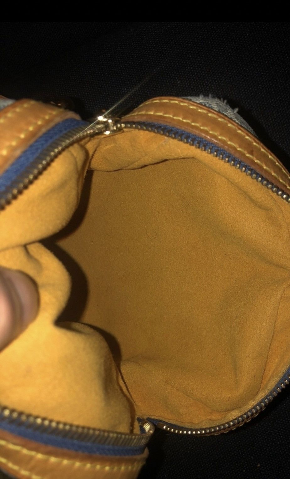 Louis Vuitton Louis Vuitton 2007 denim monogram shoulder danube bag Size ONE SIZE - 4 Thumbnail