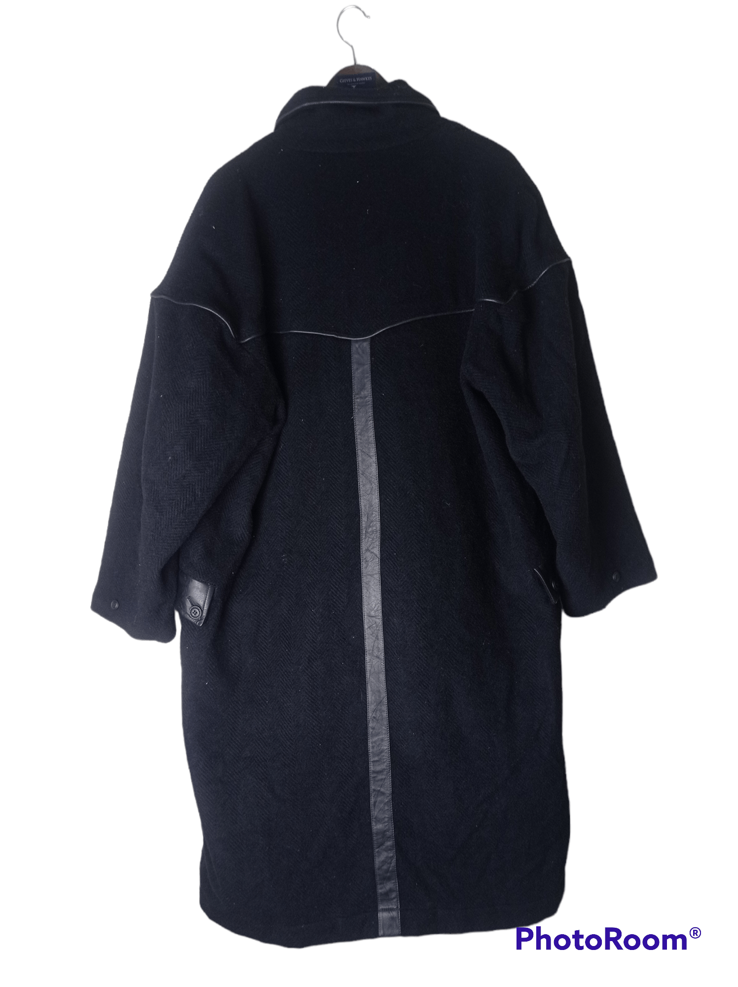 Japanese Brand Vintage Kansai Yamamoto Wool trench coat Elegant style Size US XL / EU 56 / 4 - 3 Thumbnail