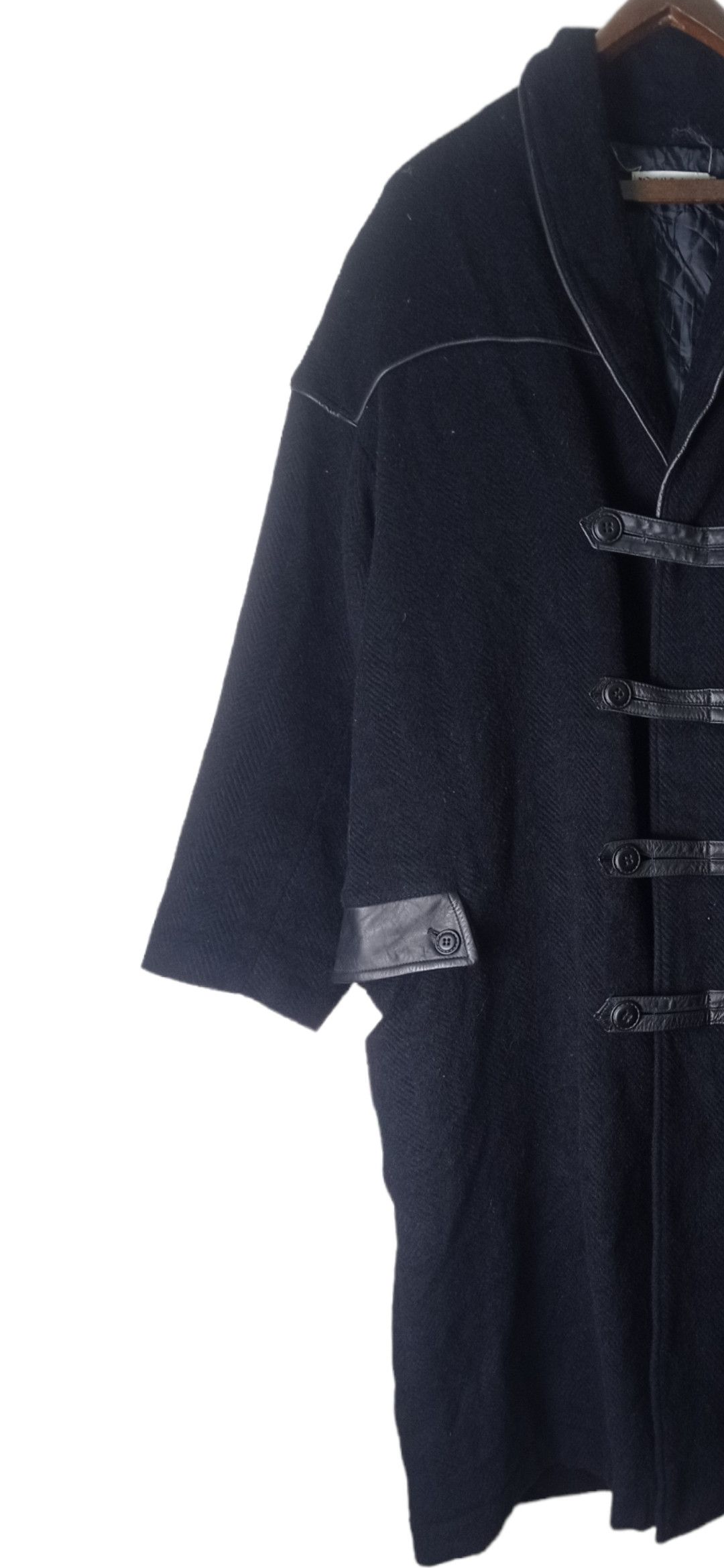 Japanese Brand Vintage Kansai Yamamoto Wool trench coat Elegant style Size US XL / EU 56 / 4 - 8 Thumbnail