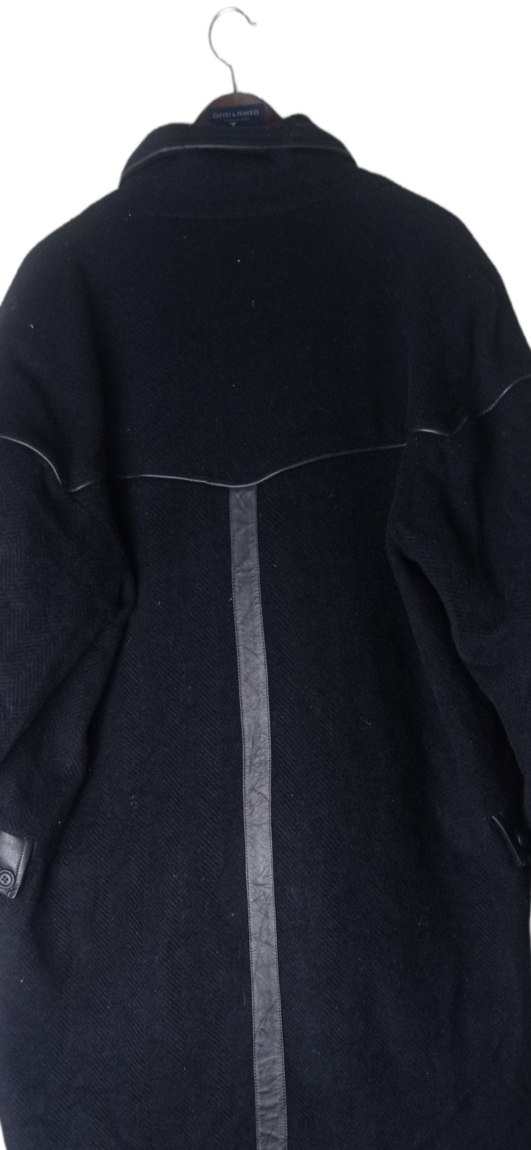 Japanese Brand Vintage Kansai Yamamoto Wool trench coat Elegant style Size US XL / EU 56 / 4 - 7 Thumbnail