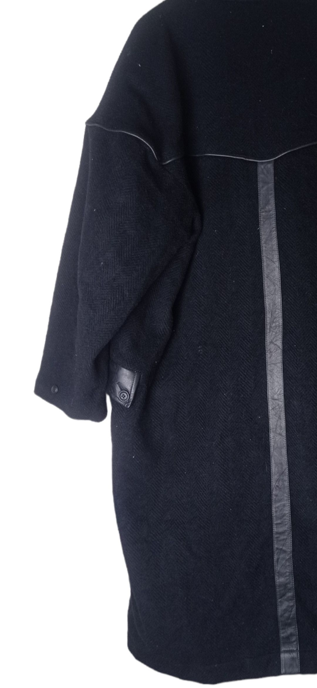 Japanese Brand Vintage Kansai Yamamoto Wool trench coat Elegant style Size US XL / EU 56 / 4 - 6 Thumbnail