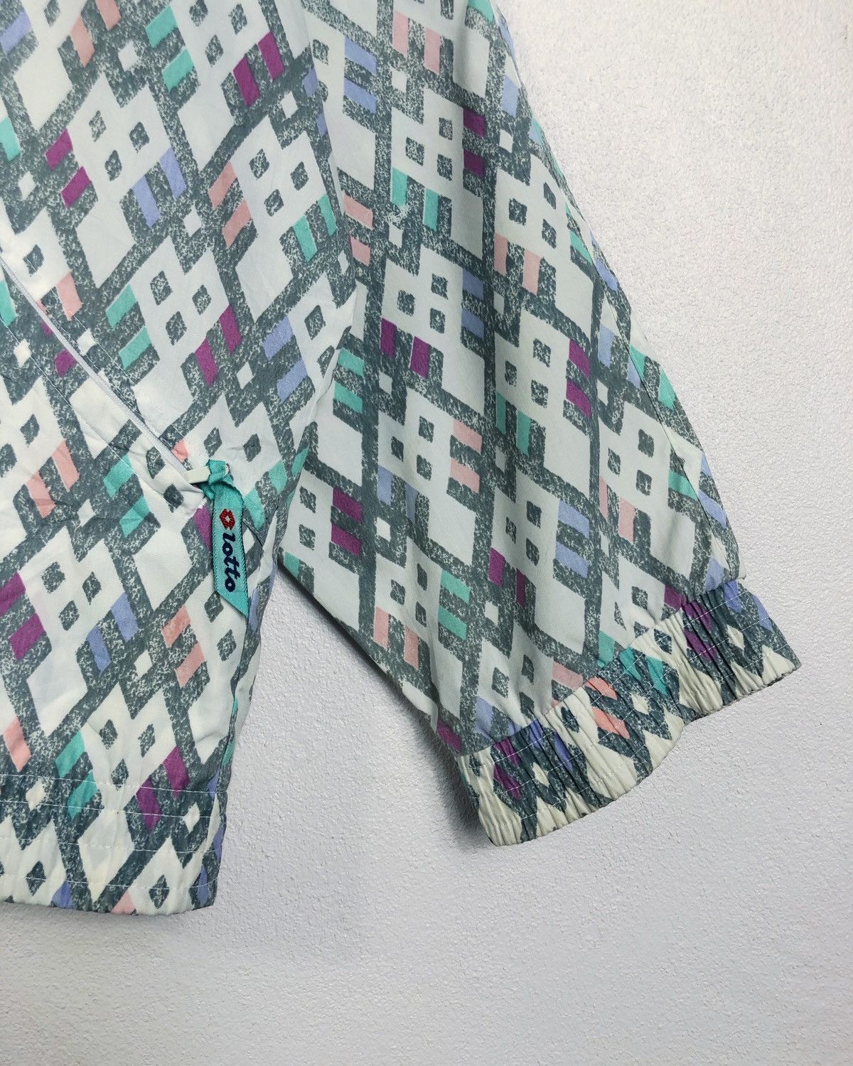 Lotto Sport Rare Vintage Lotto Tennis Italiano Full Print Jacket Size US XL / EU 56 / 4 - 6 Thumbnail