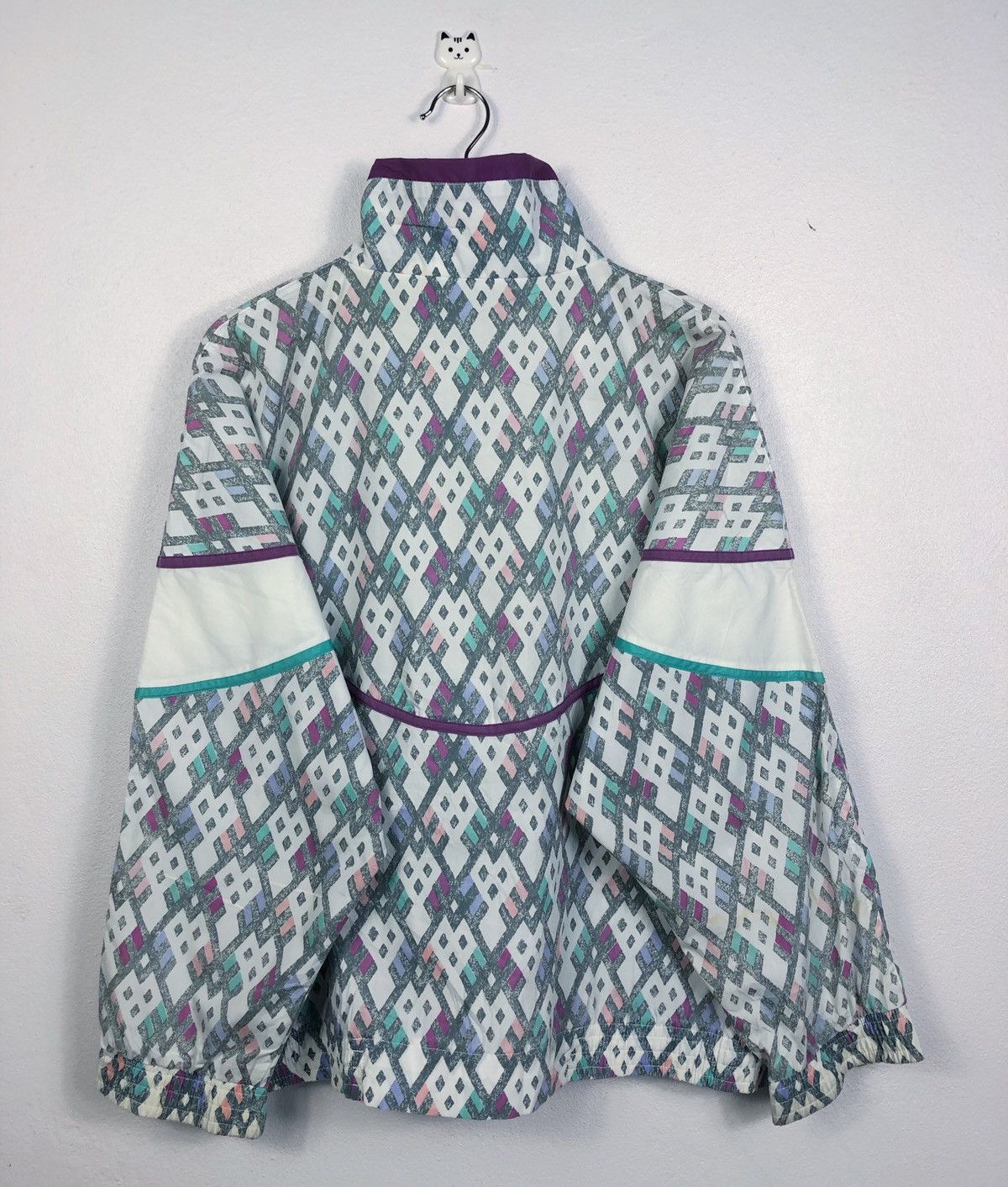 Lotto Sport Rare Vintage Lotto Tennis Italiano Full Print Jacket Size US XL / EU 56 / 4 - 7 Thumbnail