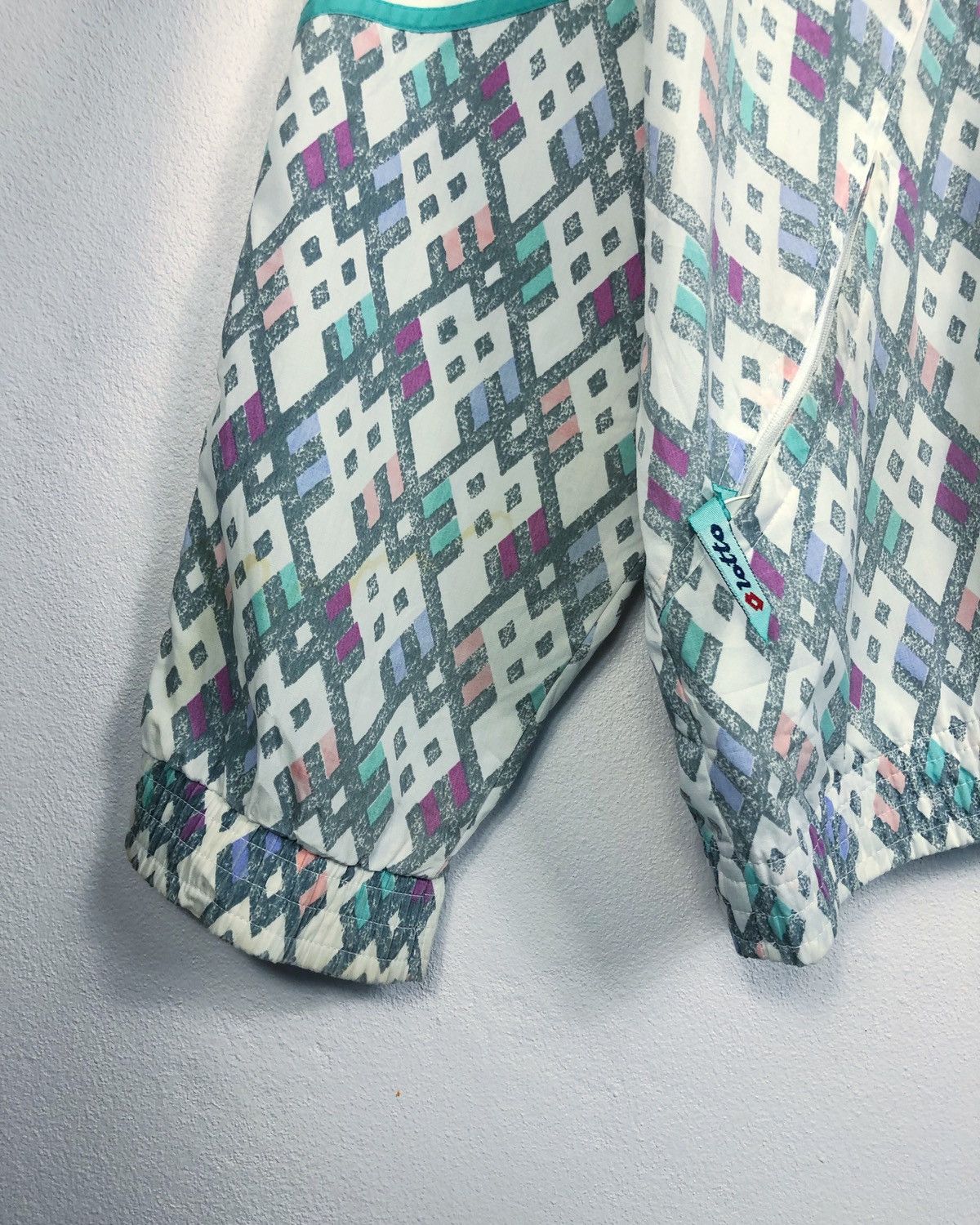 Lotto Sport Rare Vintage Lotto Tennis Italiano Full Print Jacket Size US XL / EU 56 / 4 - 5 Thumbnail
