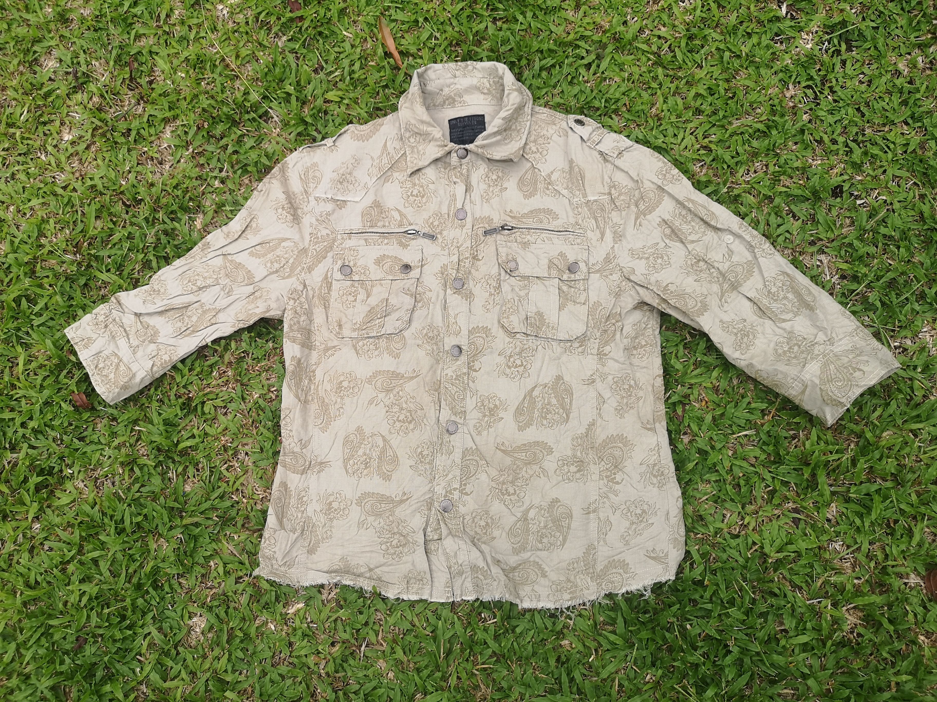 In The Attic 🔥In The Attic Button up 3quarter flannel style Size US L / EU 52-54 / 3 - 3 Thumbnail