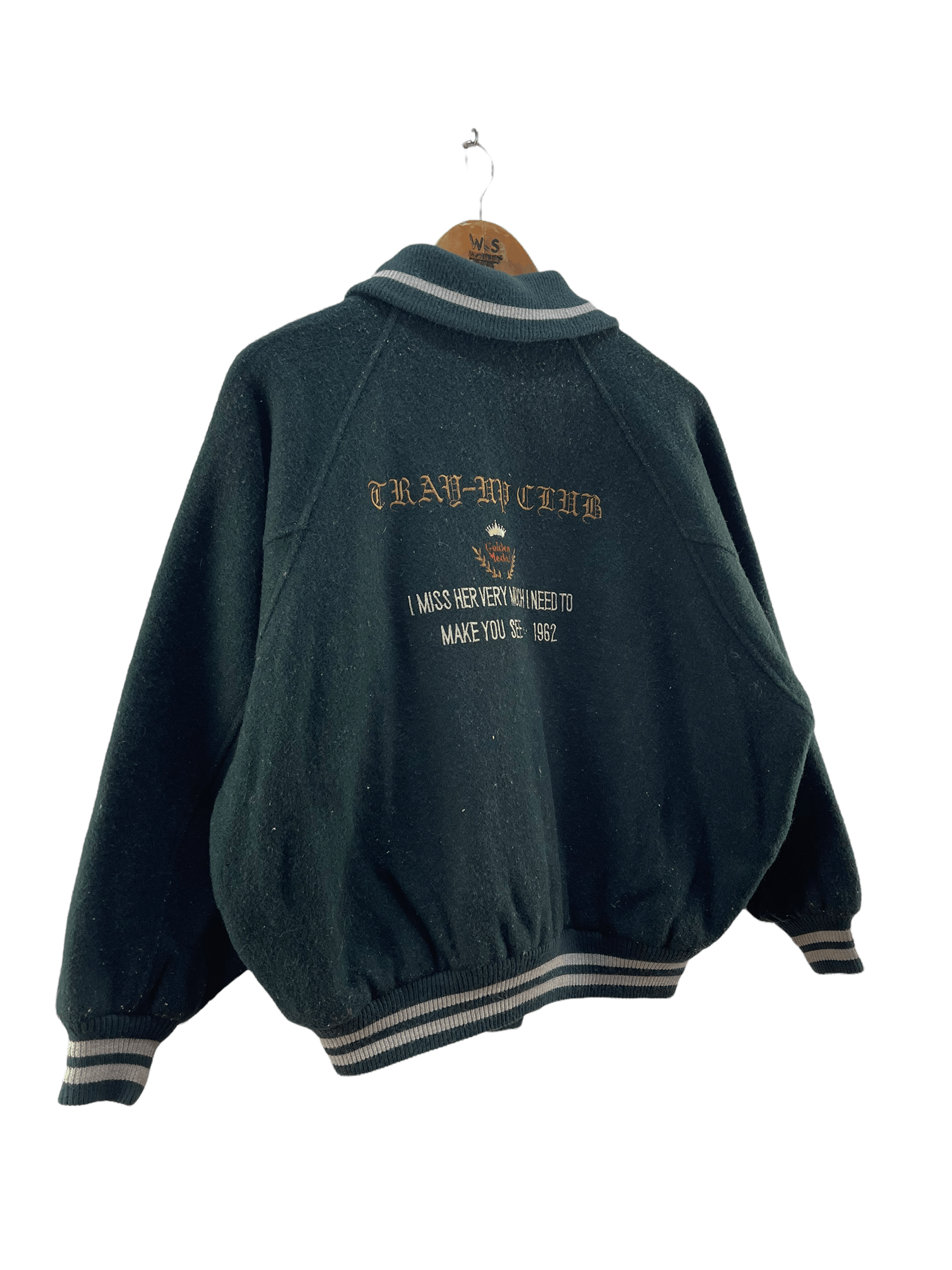 Vintage Vintage Julieda Varsity Jacket Size US L / EU 52-54 / 3 - 3 Thumbnail