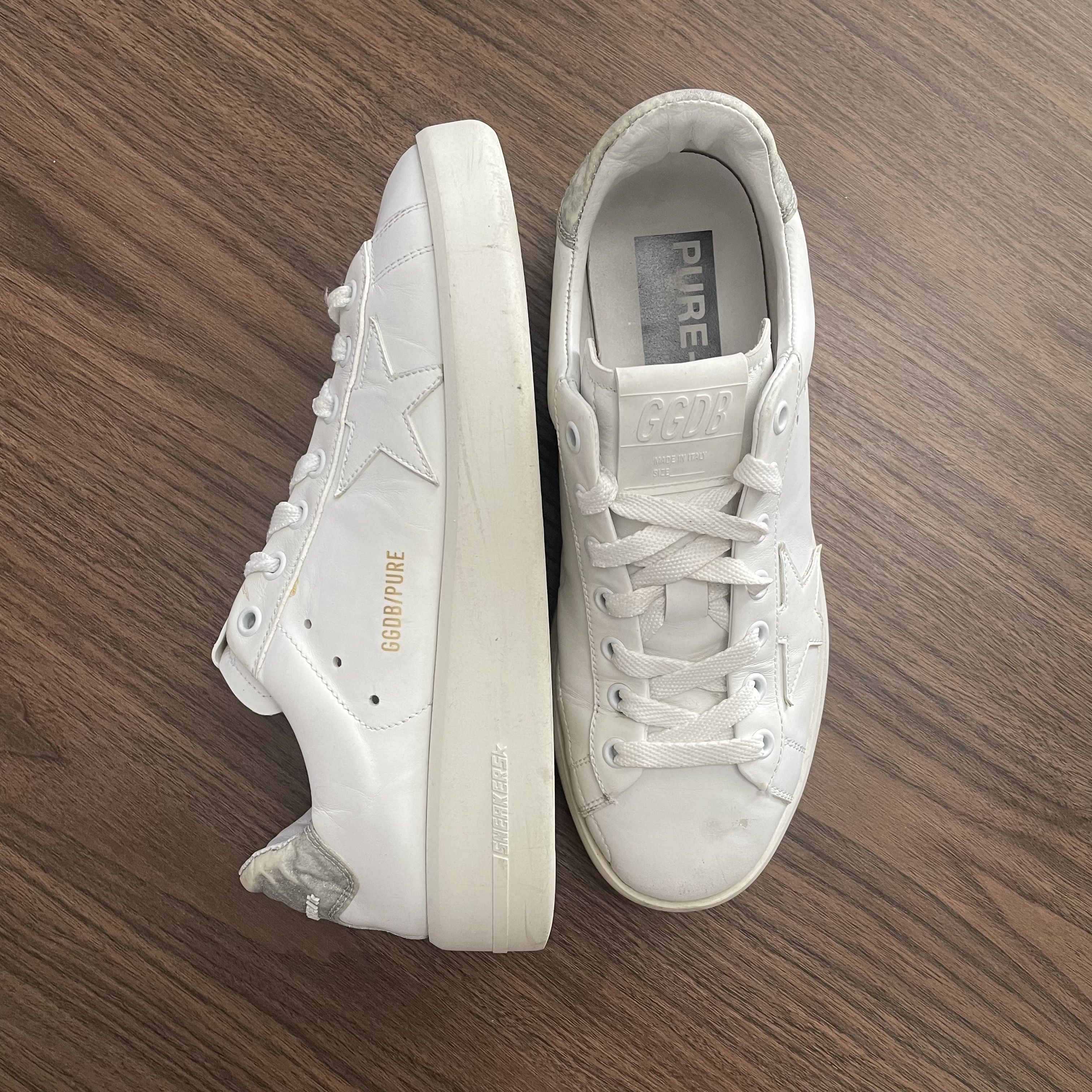 Golden Goose Golden Goose Pure Sneakers Size US 5.5 / EU 38 - 3 Thumbnail