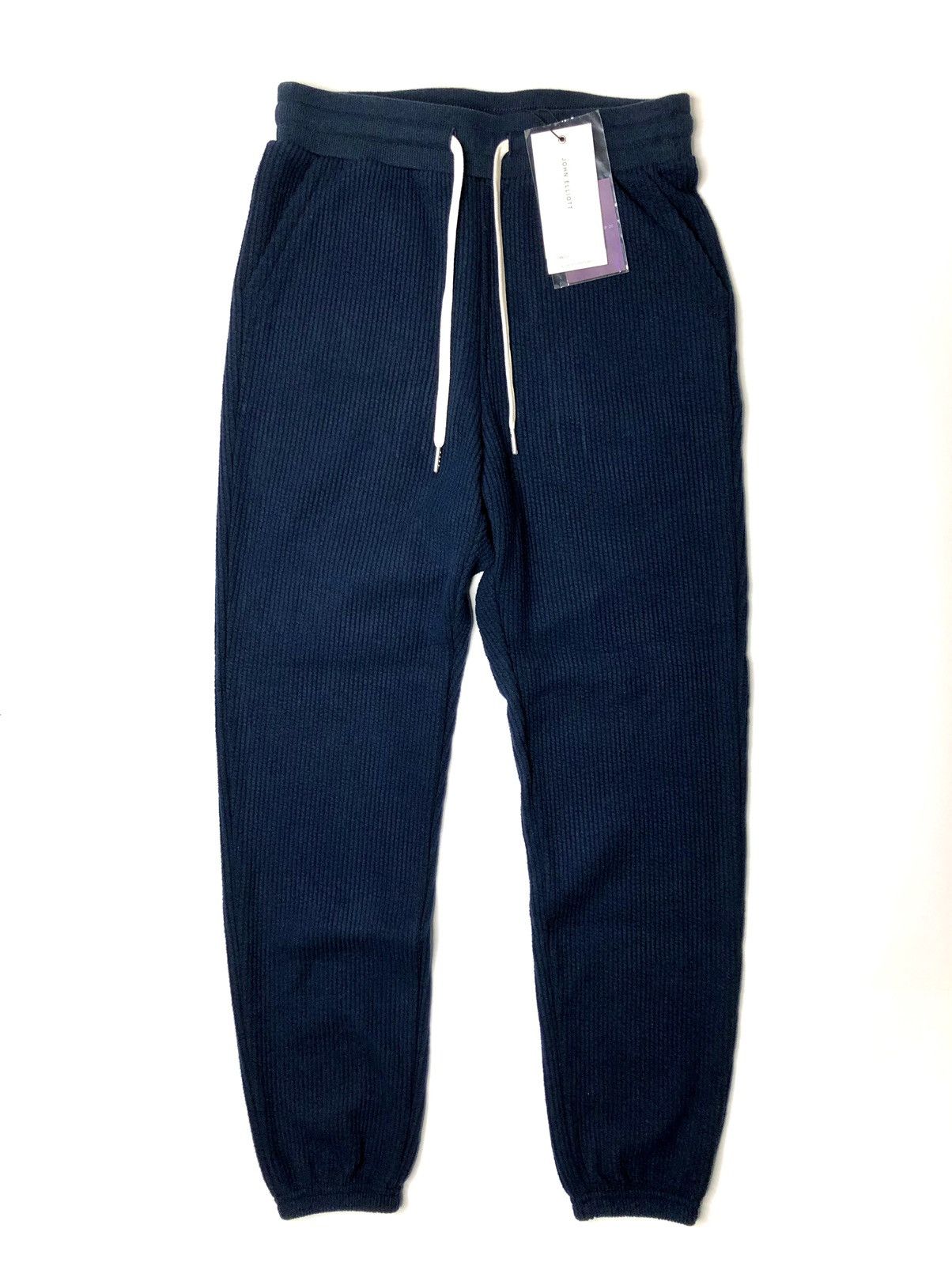 John Elliott Corduroy Sweatpants Navy | Grailed