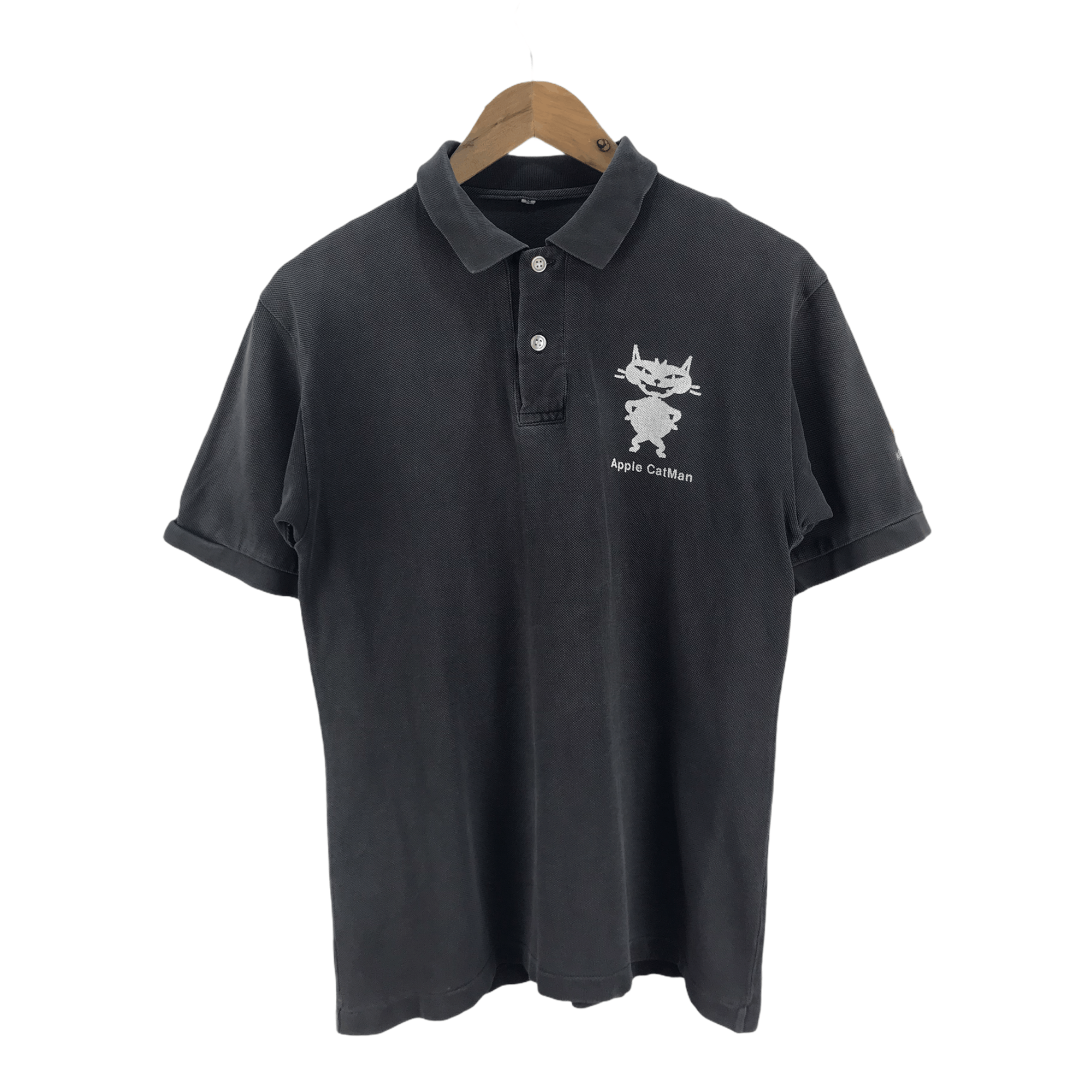 Apple Vintage Apple Catman Polo Tshirt Size US S / EU 44-46 / 1 - 1 Thumbnail