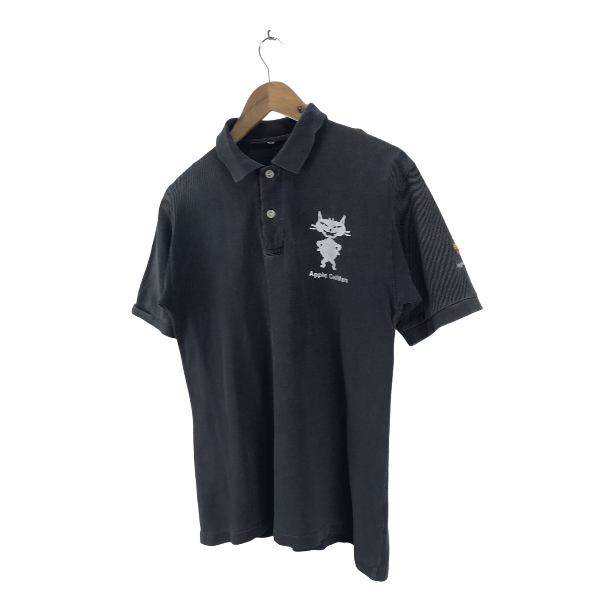 Apple Vintage Apple Catman Polo Tshirt Size US S / EU 44-46 / 1 - 4 Thumbnail