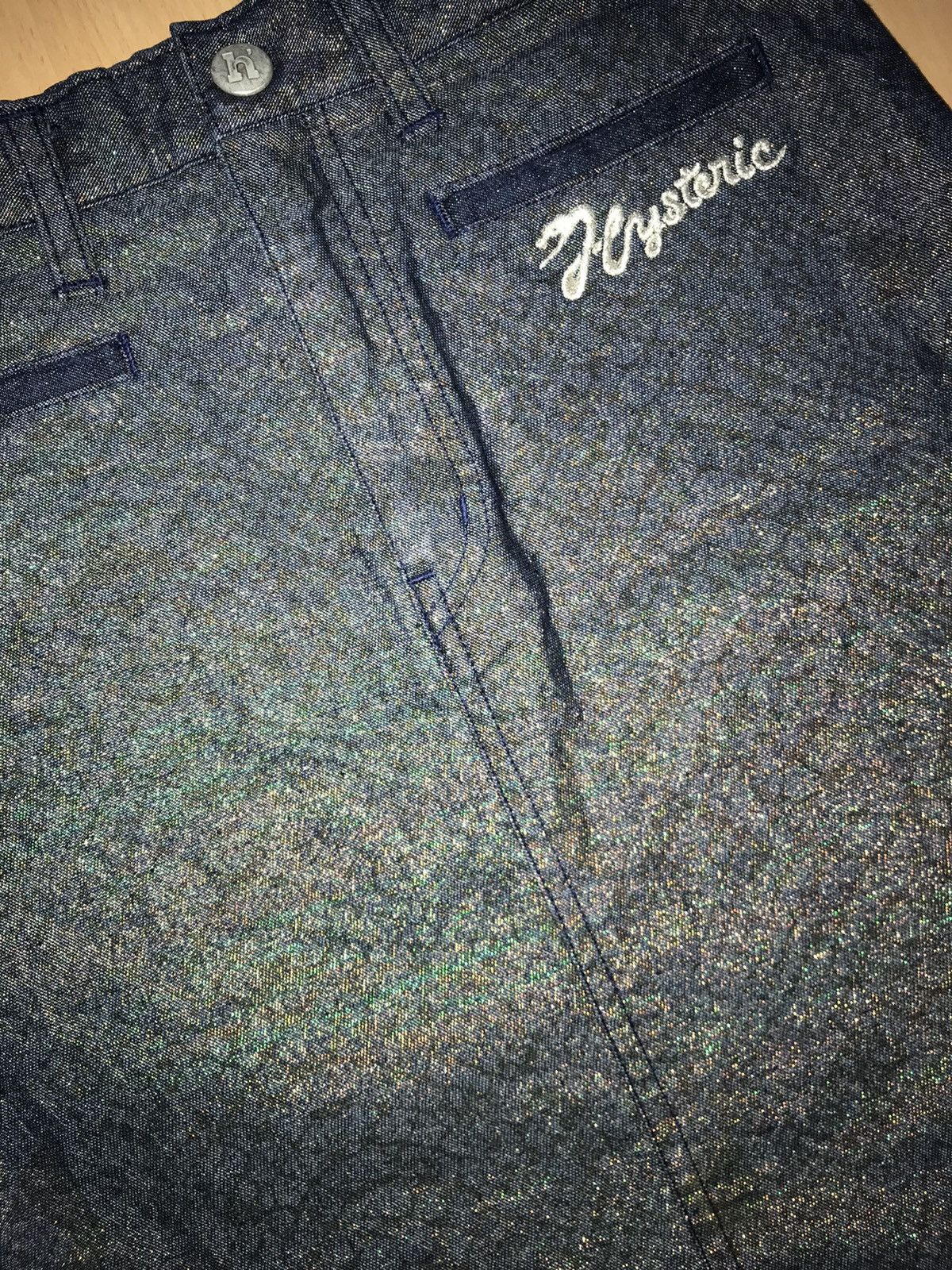 Hysteric Glamour × Japanese Brand 🖤BLACKFRIDAY🖤Hysteric Glamour Sneak Skin Denim Skirt Size 26" / US 2 / IT 38 - 3 Thumbnail