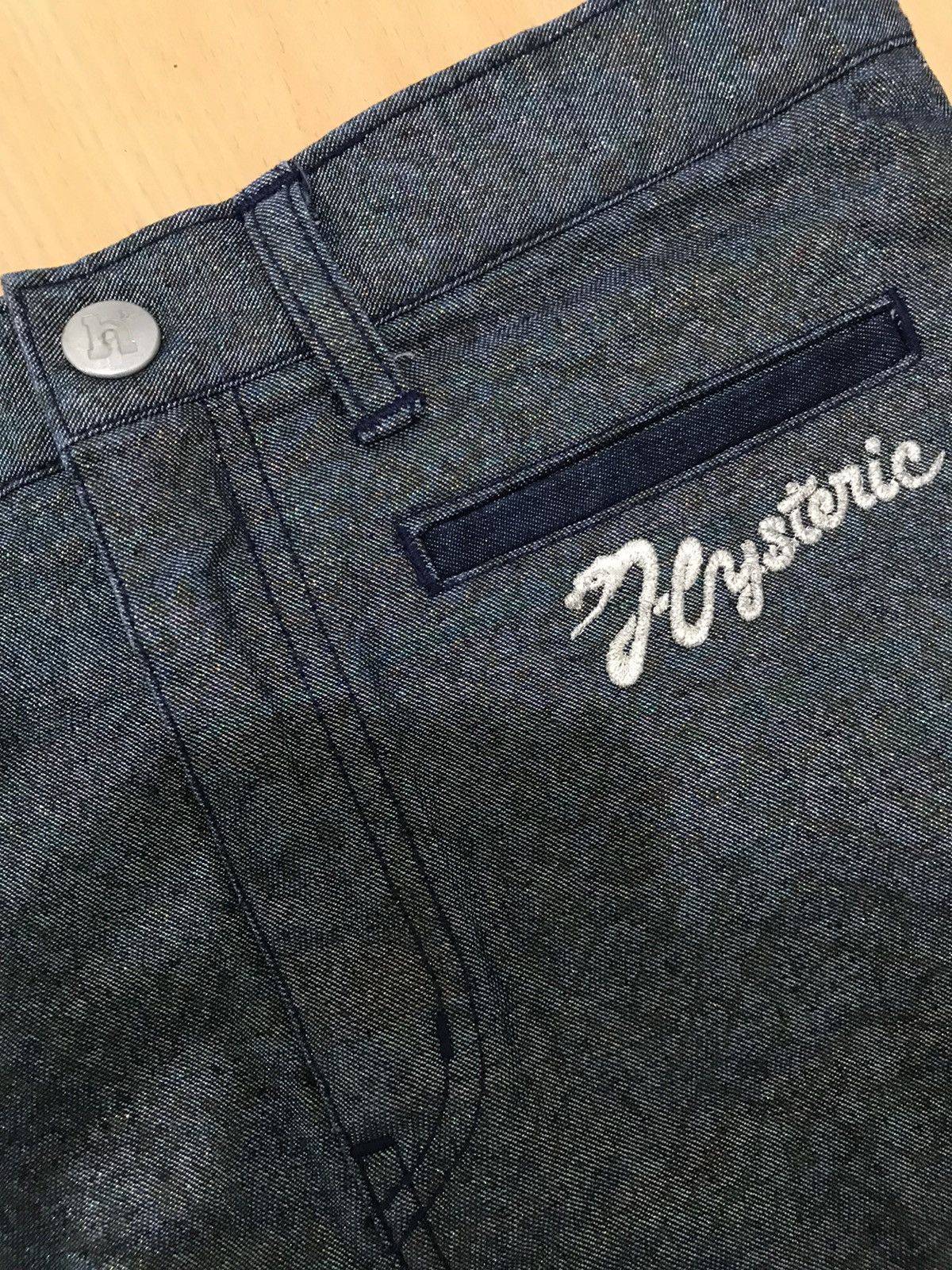 Hysteric Glamour × Japanese Brand 🖤BLACKFRIDAY🖤Hysteric Glamour Sneak Skin Denim Skirt Size 26" / US 2 / IT 38 - 4 Thumbnail