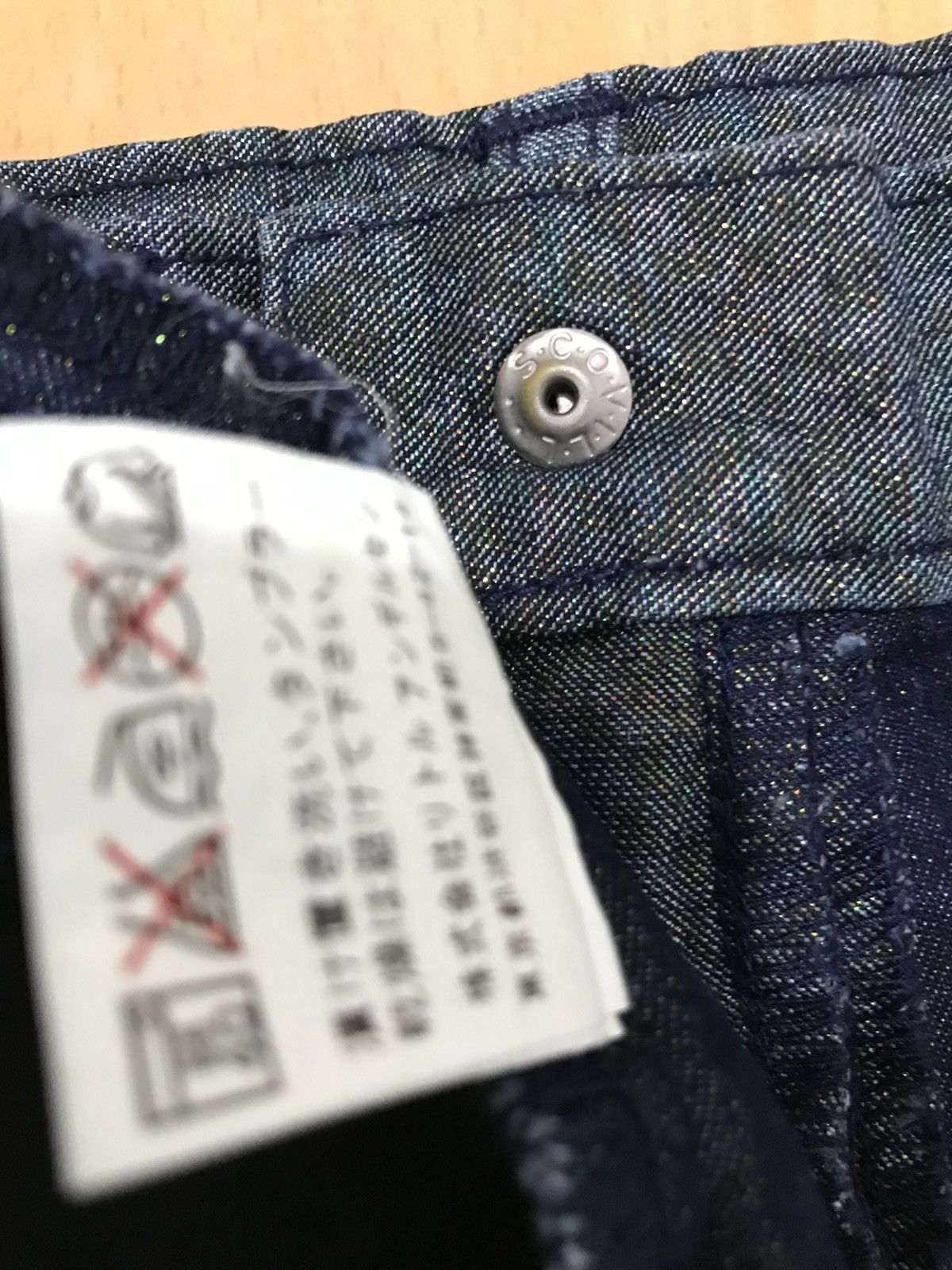 Hysteric Glamour × Japanese Brand 🖤BLACKFRIDAY🖤Hysteric Glamour Sneak Skin Denim Skirt Size 26" / US 2 / IT 38 - 7 Thumbnail