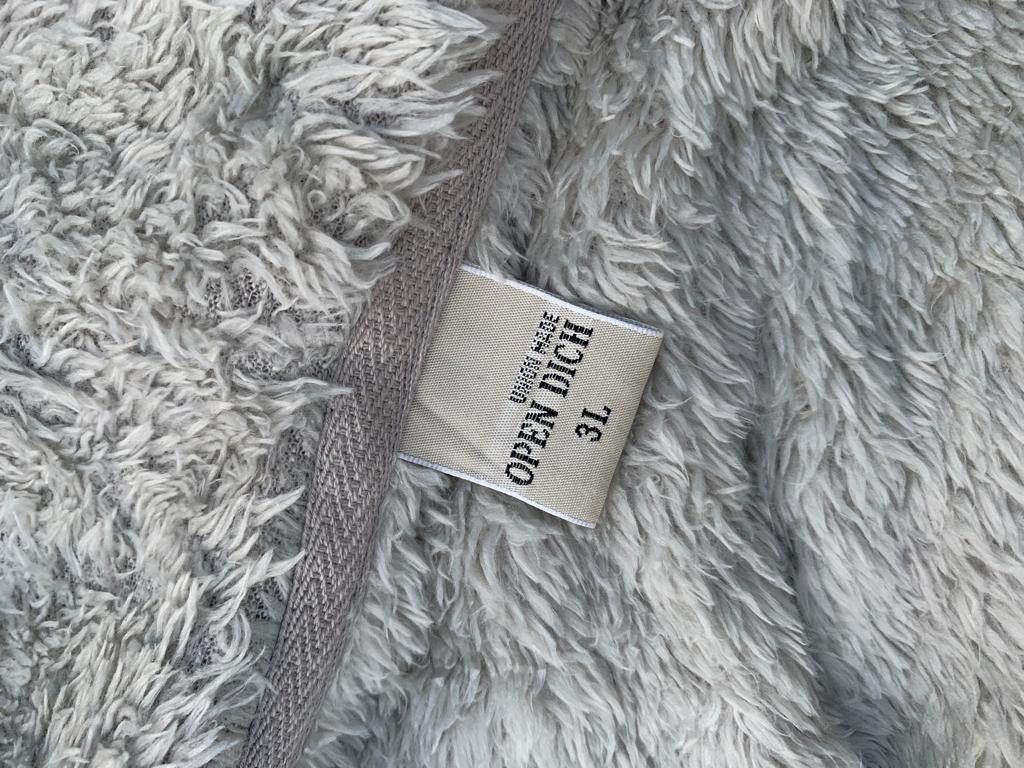 Japanese Brand Open Dich Faux Fur Fleece hoodie Size US L / EU 52-54 / 3 - 9 Thumbnail