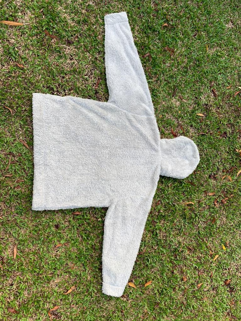 Japanese Brand Open Dich Faux Fur Fleece hoodie Size US L / EU 52-54 / 3 - 4 Thumbnail