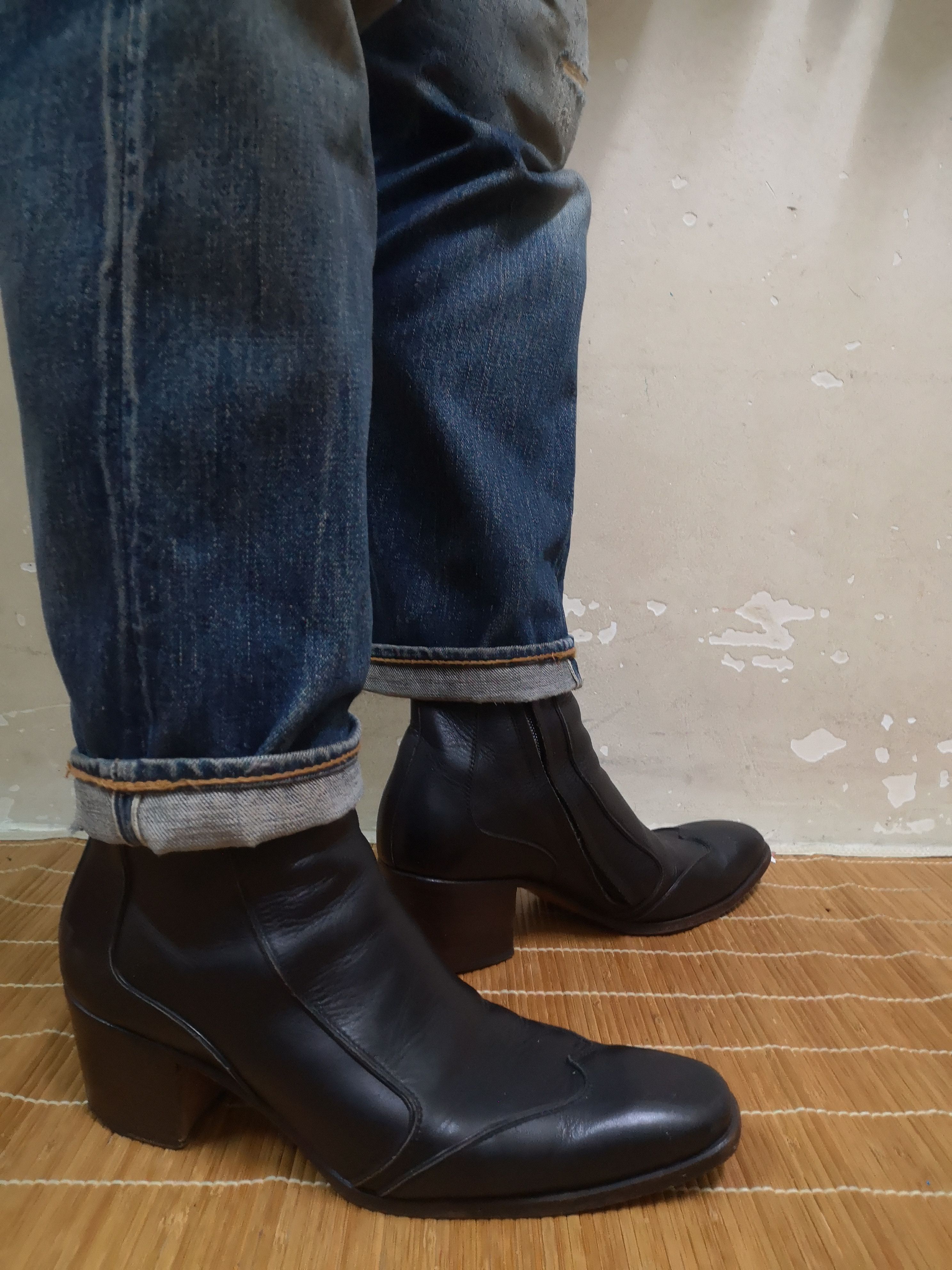 Boots saint laurent homme clearance