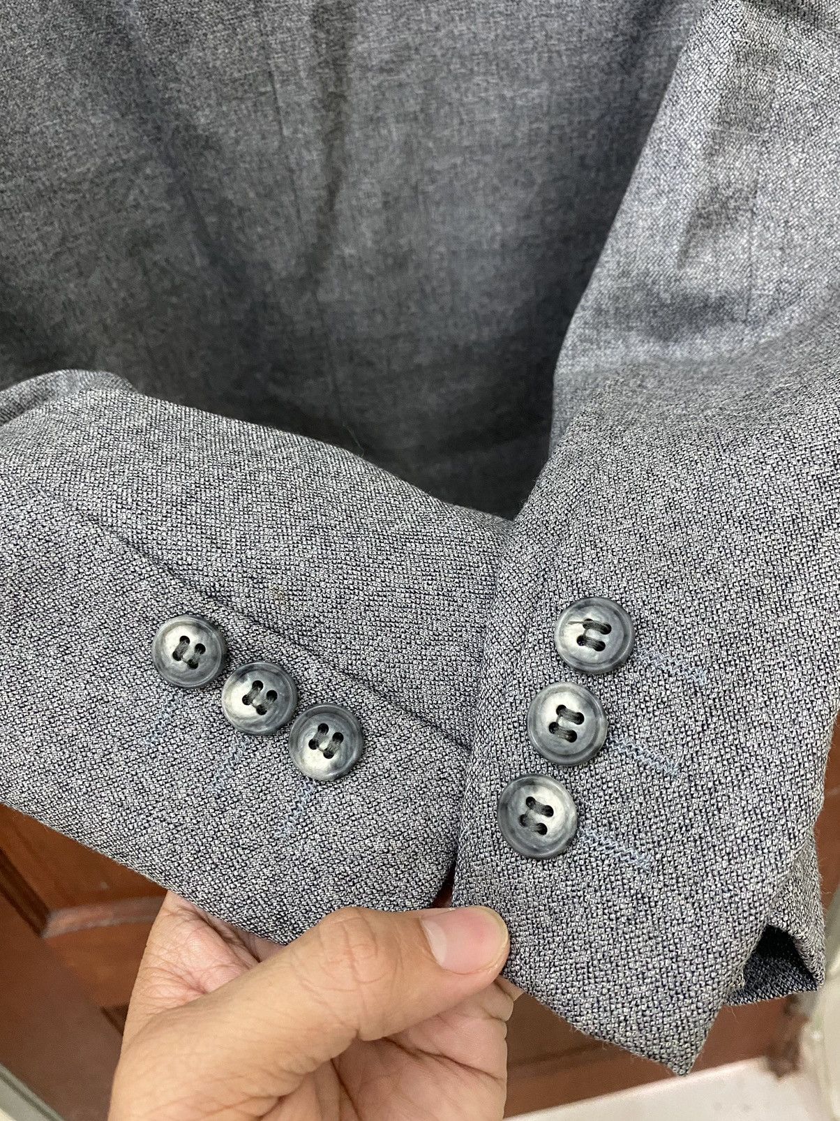 Balenciaga Balenciaga Paris Wool Blazer Size 42R - 5 Thumbnail
