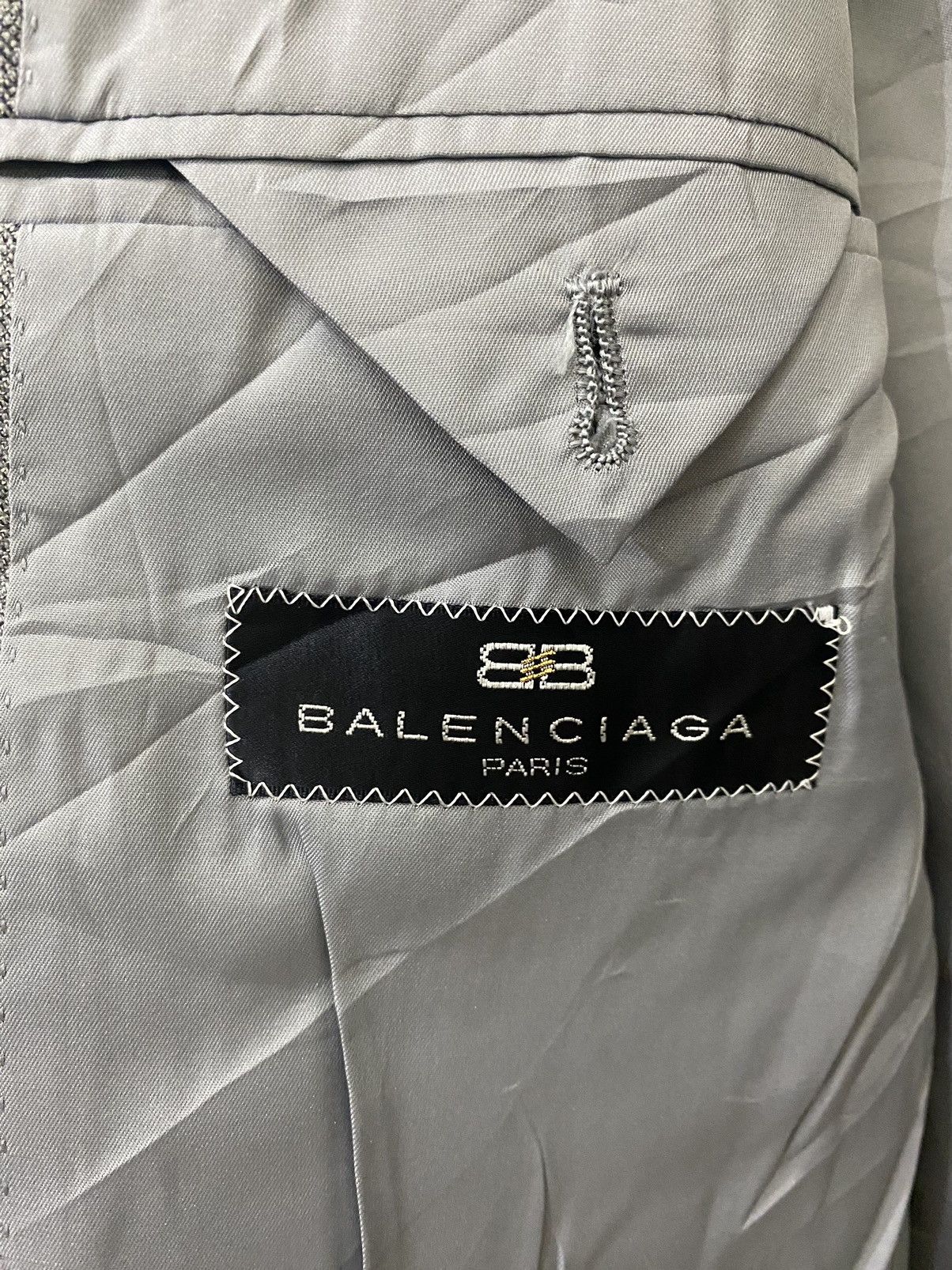 Balenciaga Balenciaga Paris Wool Blazer Size 42R - 6 Thumbnail