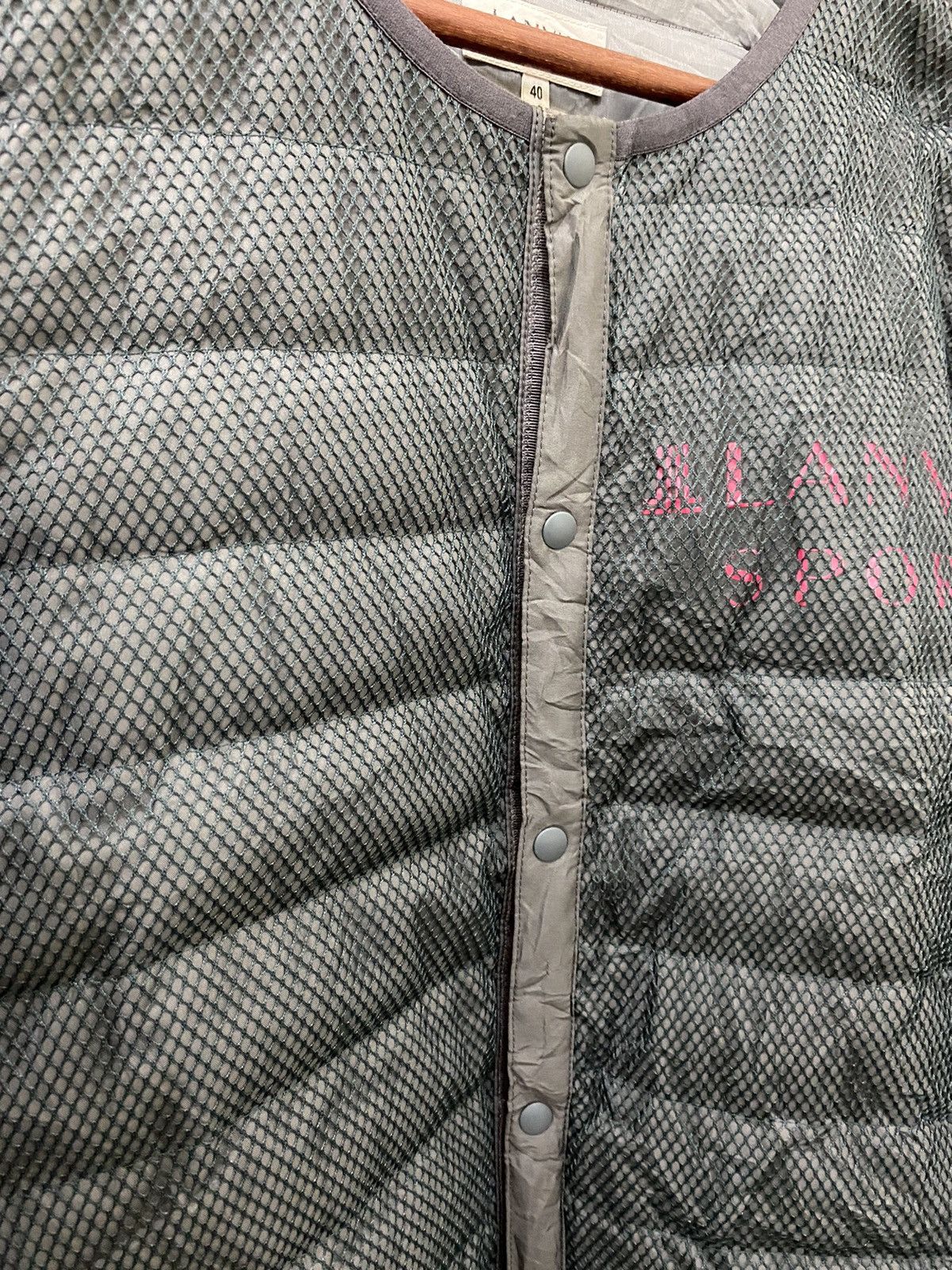 Lanvin Lanvin Mesh Quilted Jacket Size US M / EU 48-50 / 2 - 6 Thumbnail
