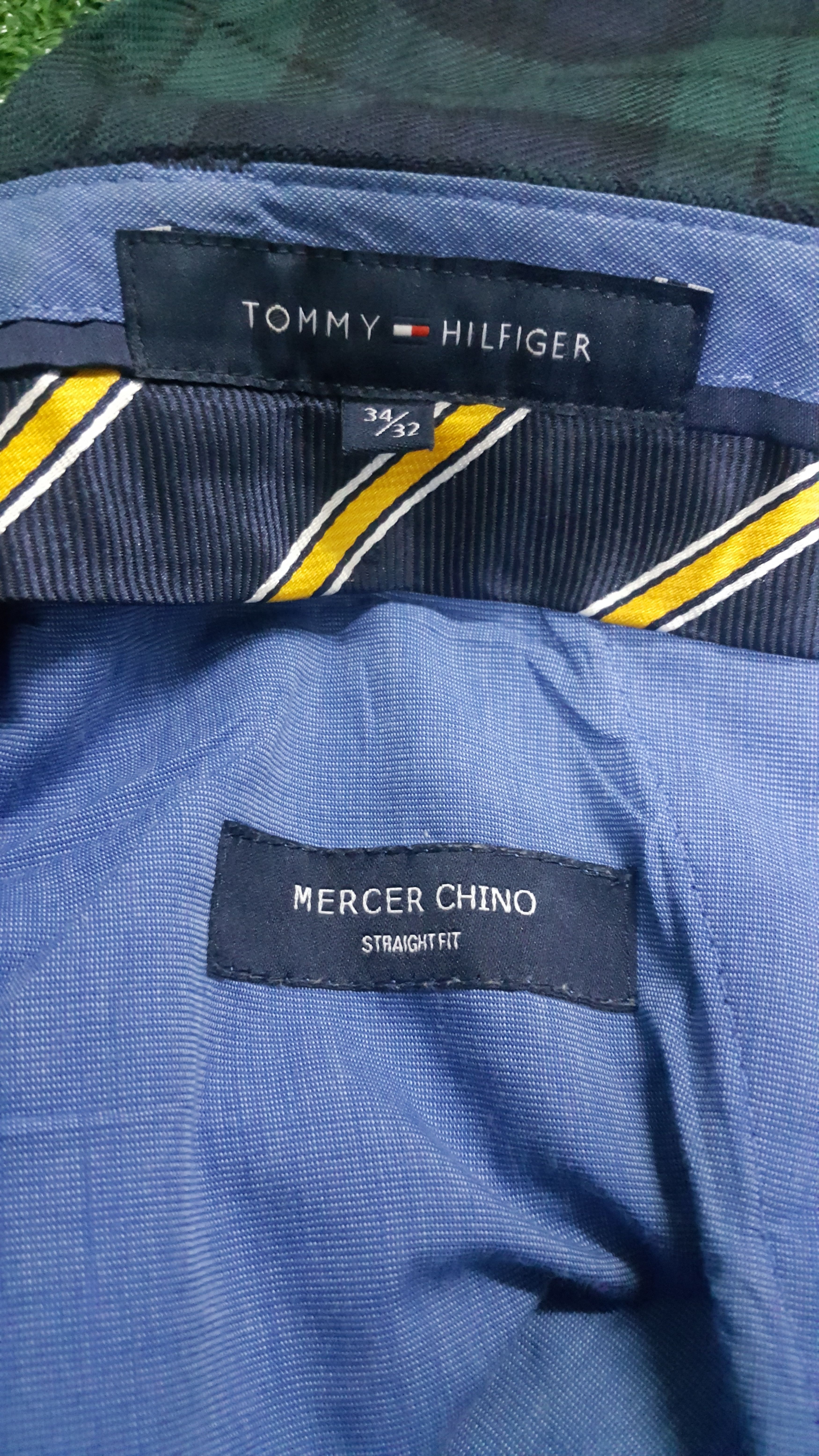 Tommy Hilfiger 📍LastDrop📍Tommy Hilfiger Mercer Chino Wool Plaid Pants Size US 34 / EU 50 - 9 Thumbnail