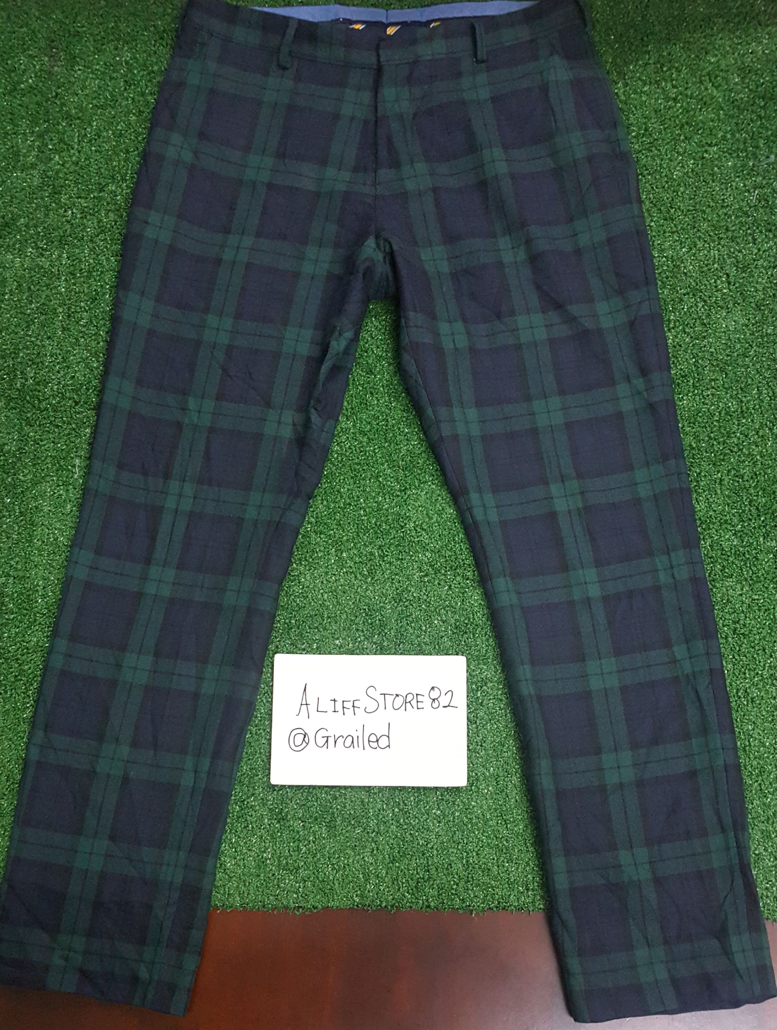 📍LastDrop📍Tommy Hilfiger Mercer Chino Wool Plaid Pants